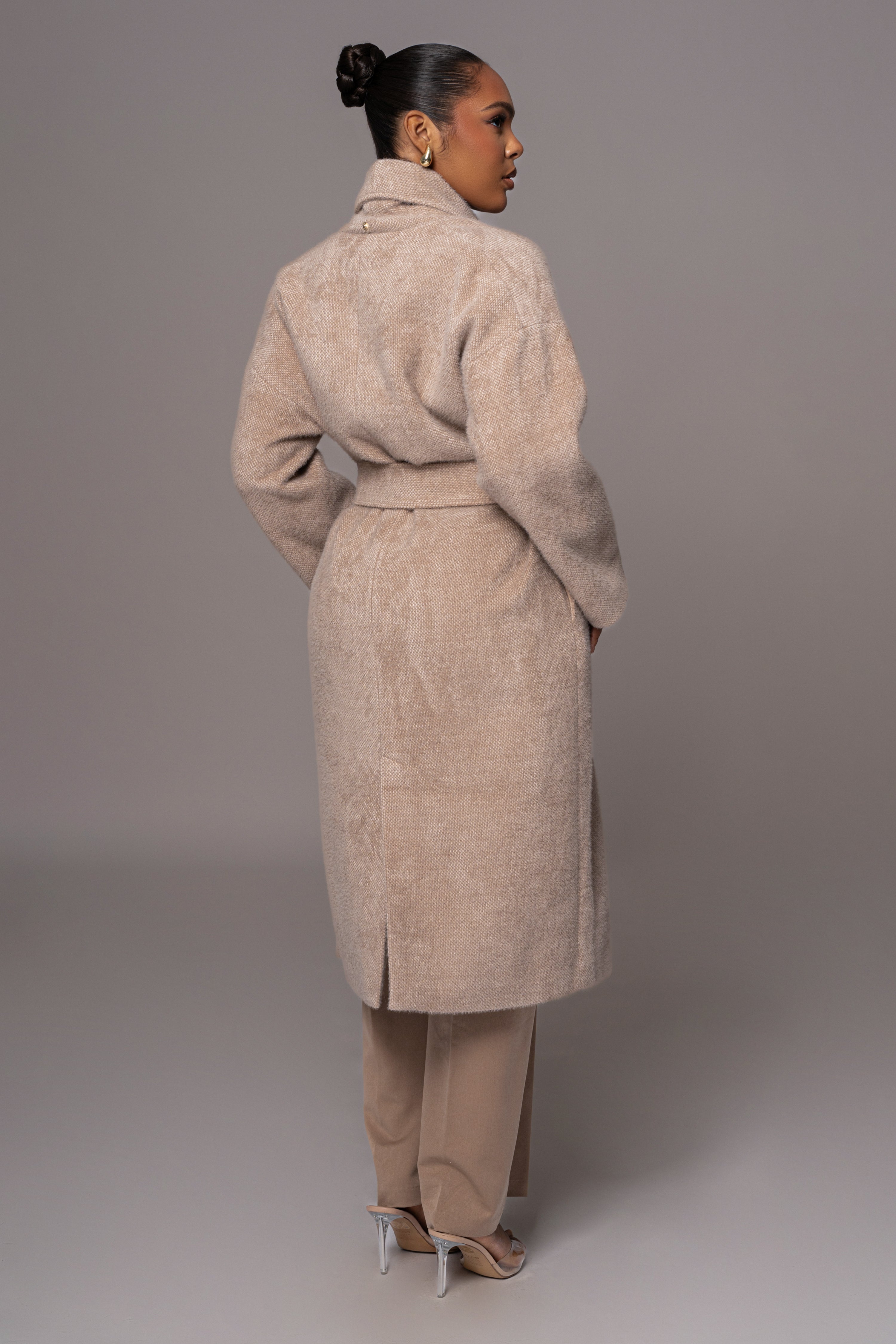 Beige Jonah Coat - JLUXLABEL