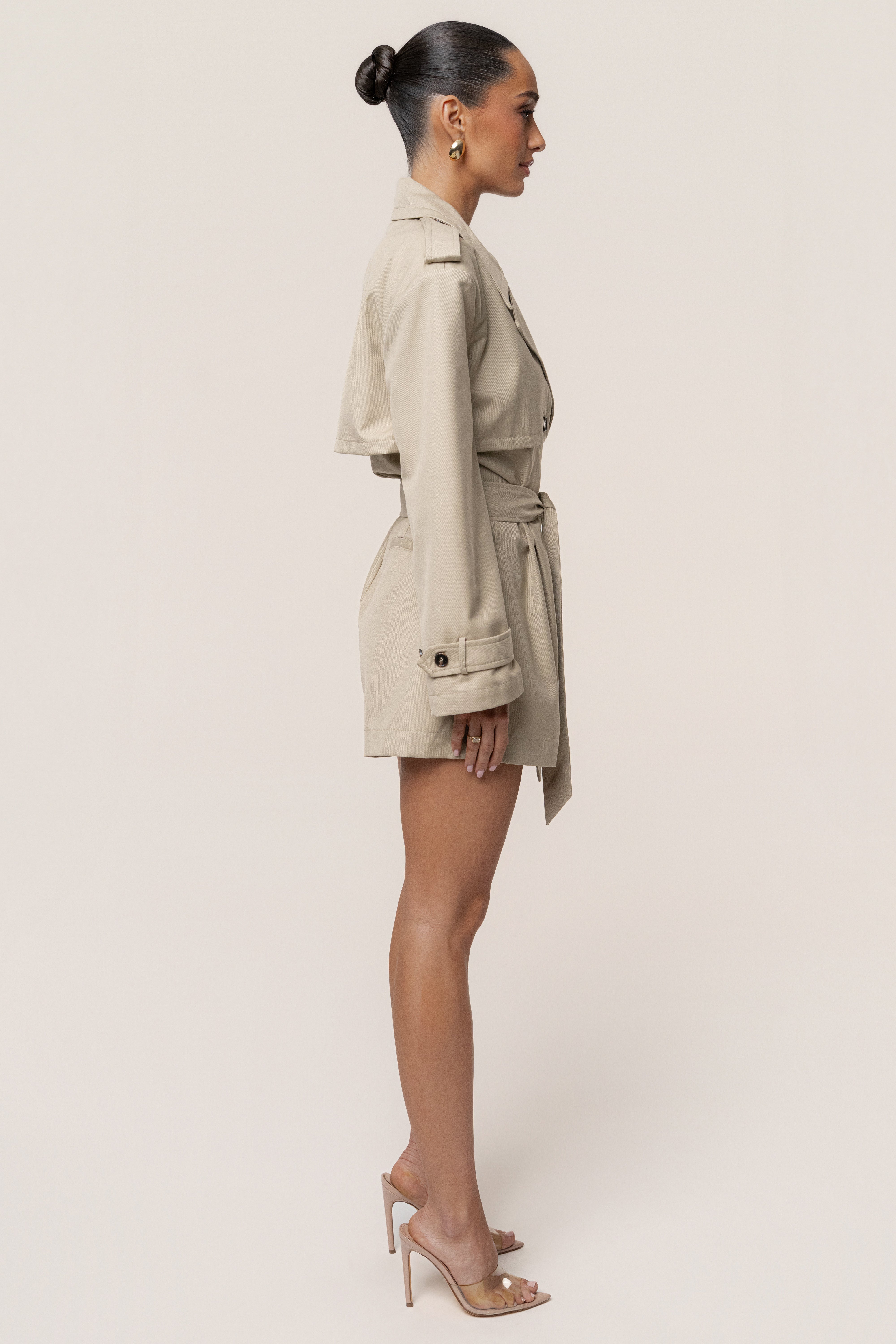 Stone Modern Muse Romper - JLUXLABEL