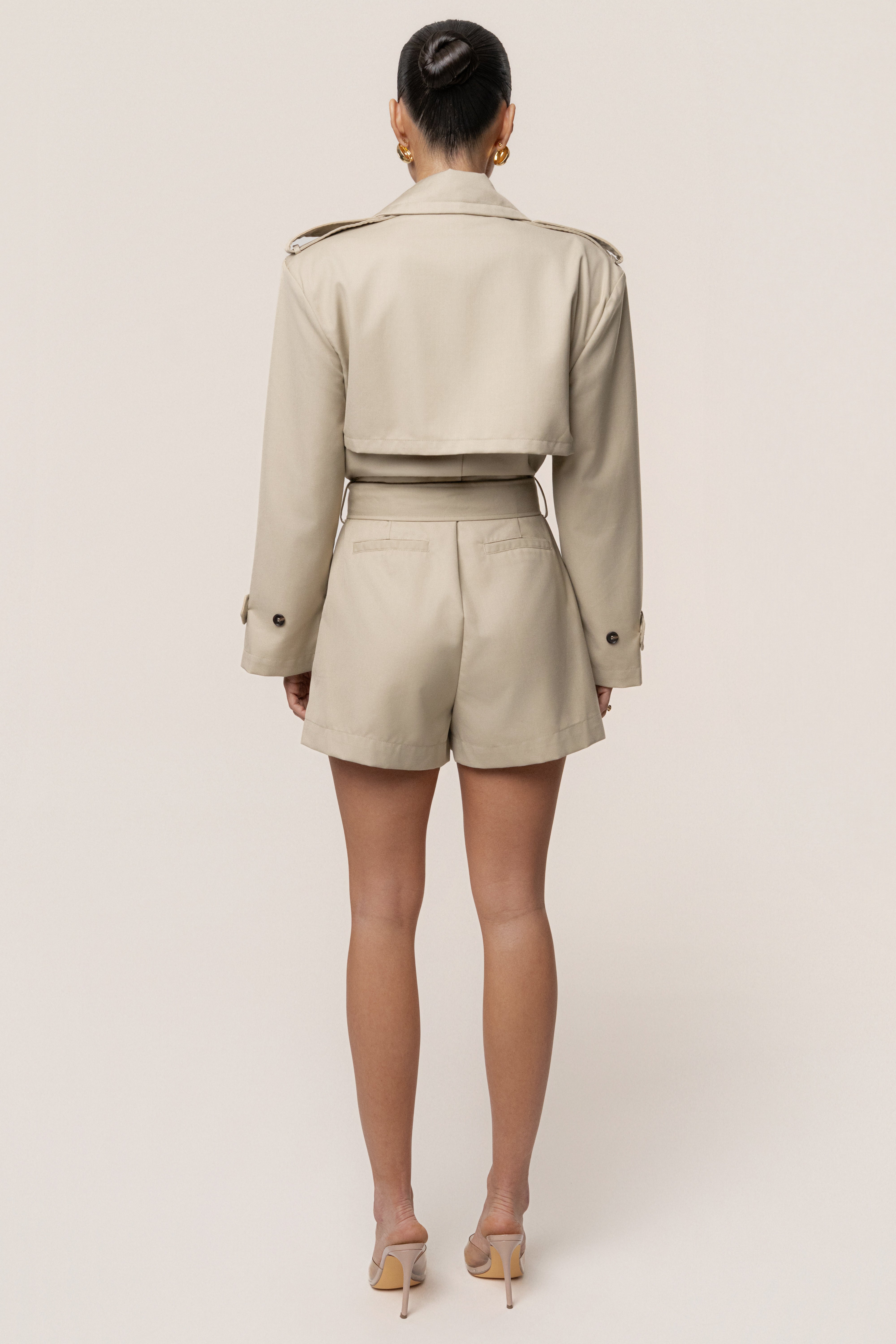 Stone Modern Muse Romper - JLUXLABEL