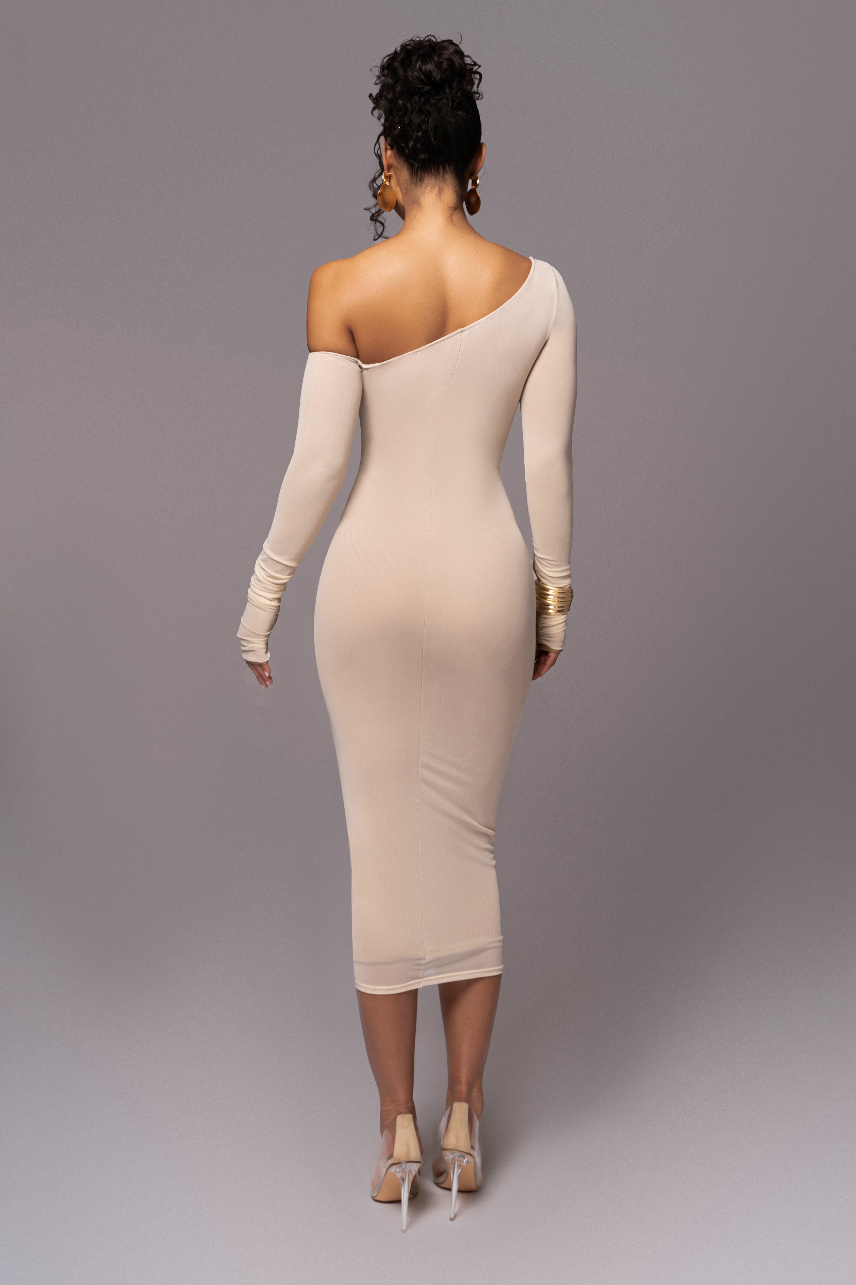 Buttercream Monika Midi Dress - JLUXLABEL