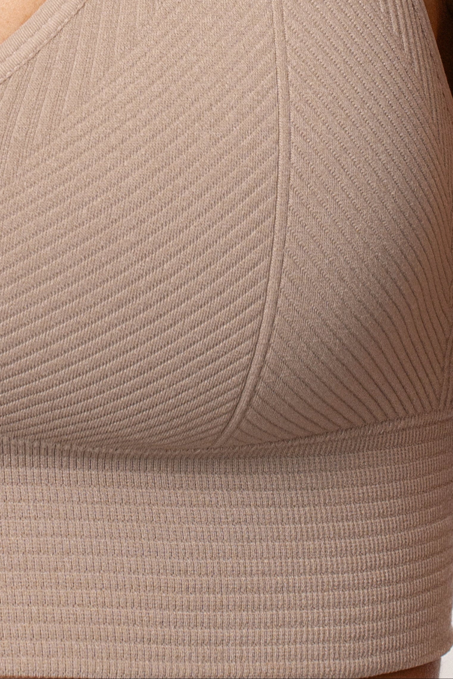 Beige New Flow Active Top - JLUXLABEL