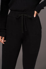 Black Sedona Knit Pant Set - JLUXLABEL