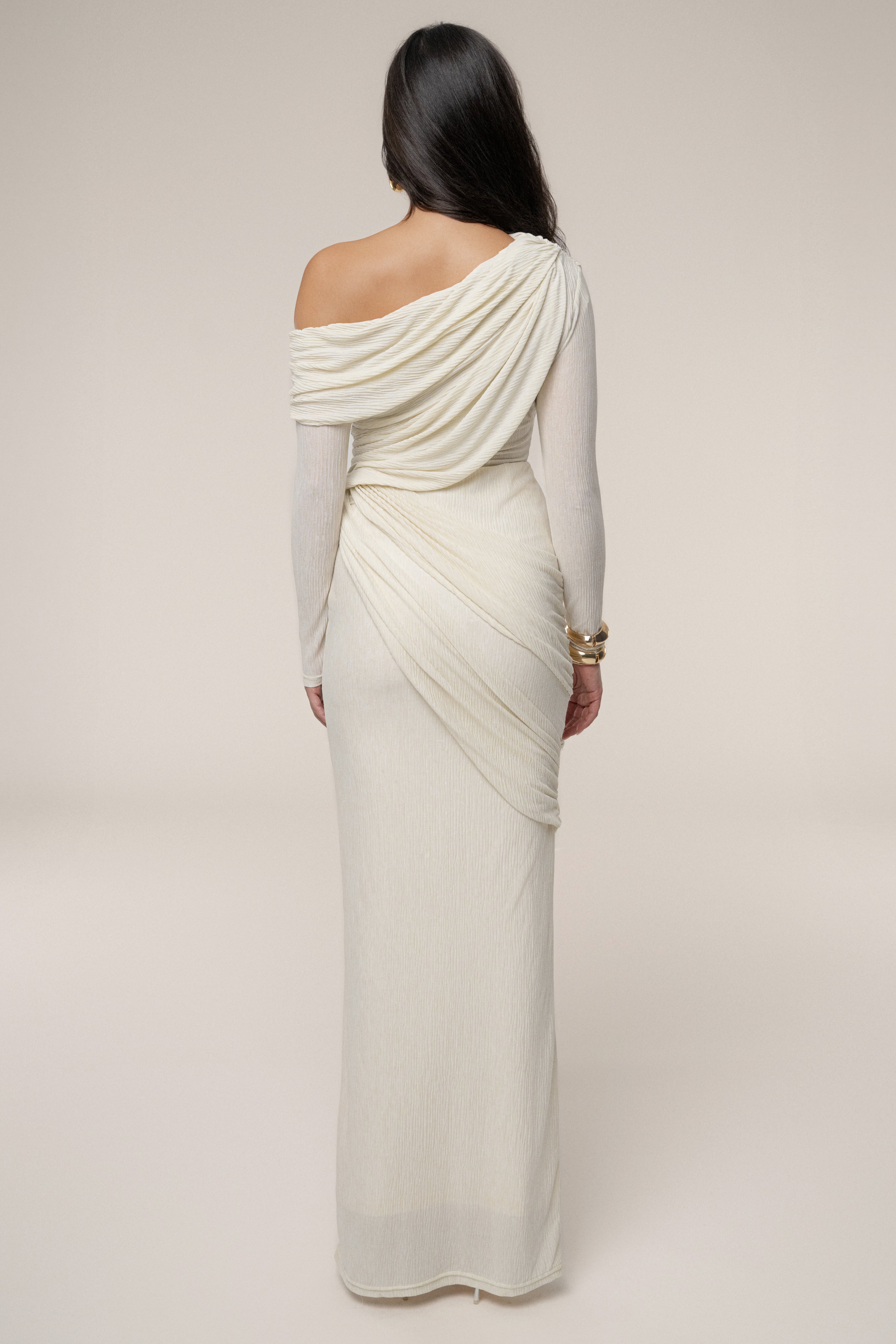 Ivory Paradise Hills Maxi Skirt - JLUXLABEL