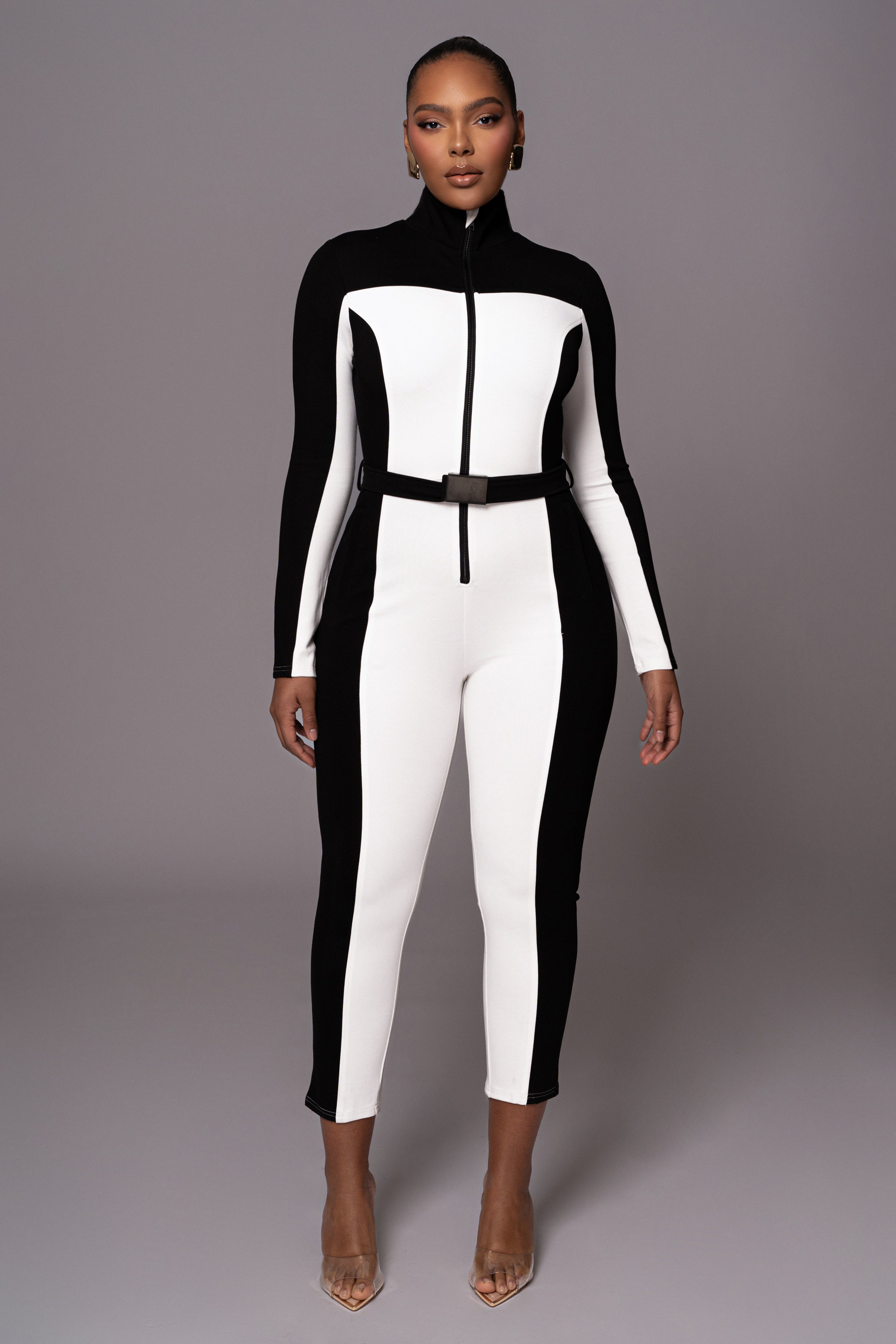 Black Arctic Rush Ski Suit - JLUXLABEL