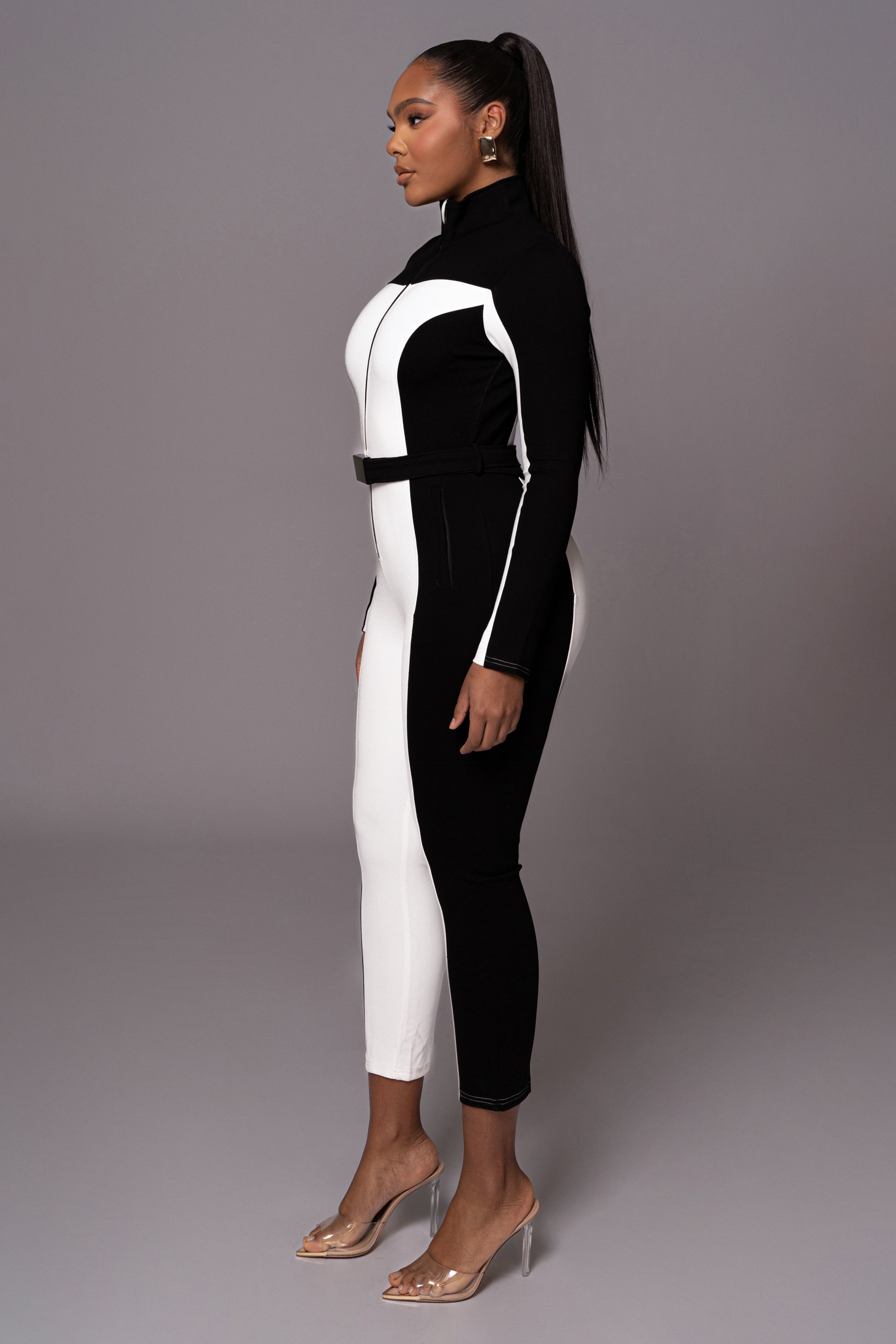 Black Arctic Rush Ski Suit - JLUXLABEL