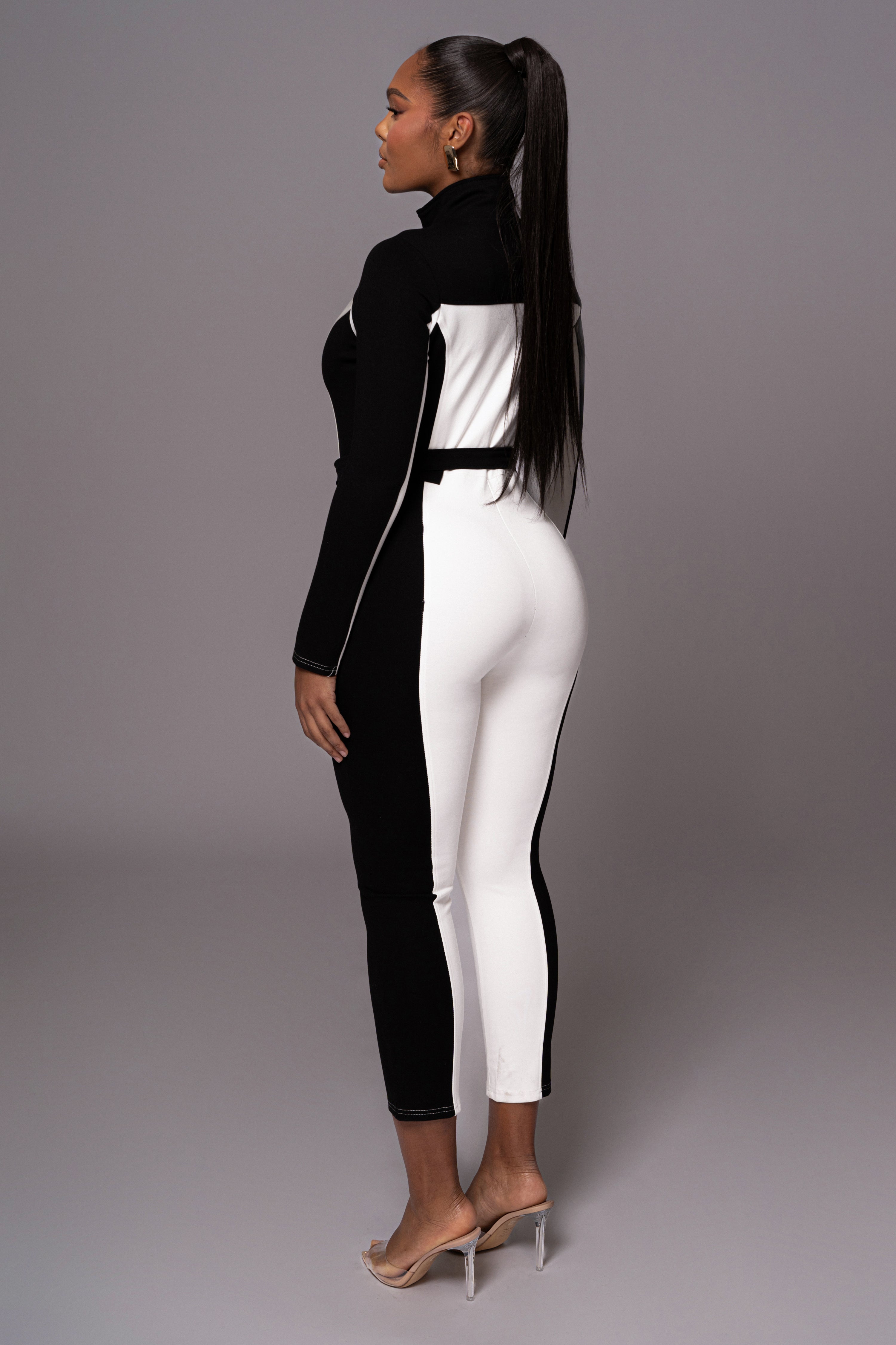 Black Arctic Rush Ski Suit - JLUXLABEL