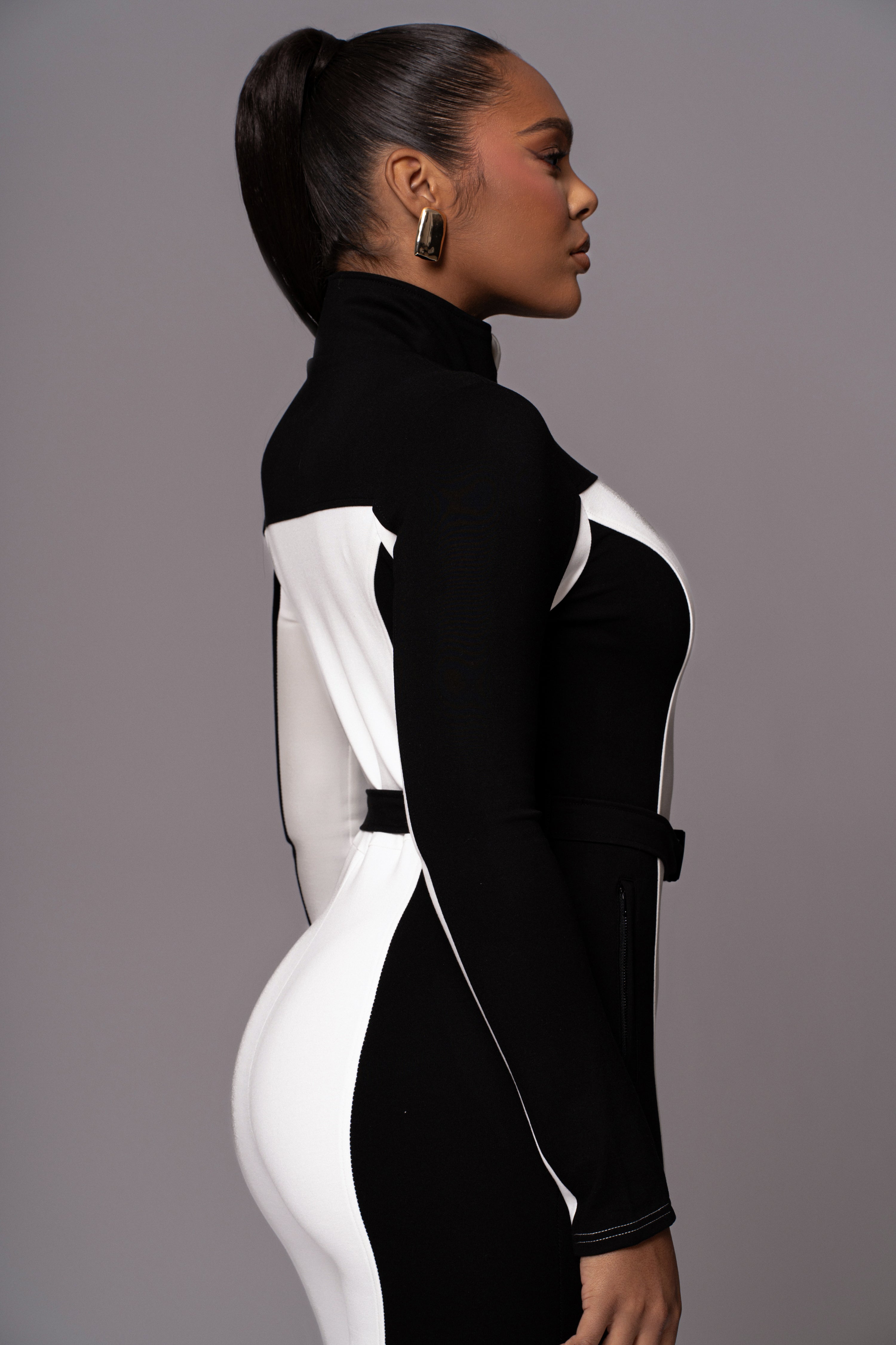 Black Arctic Rush Ski Suit - JLUXLABEL