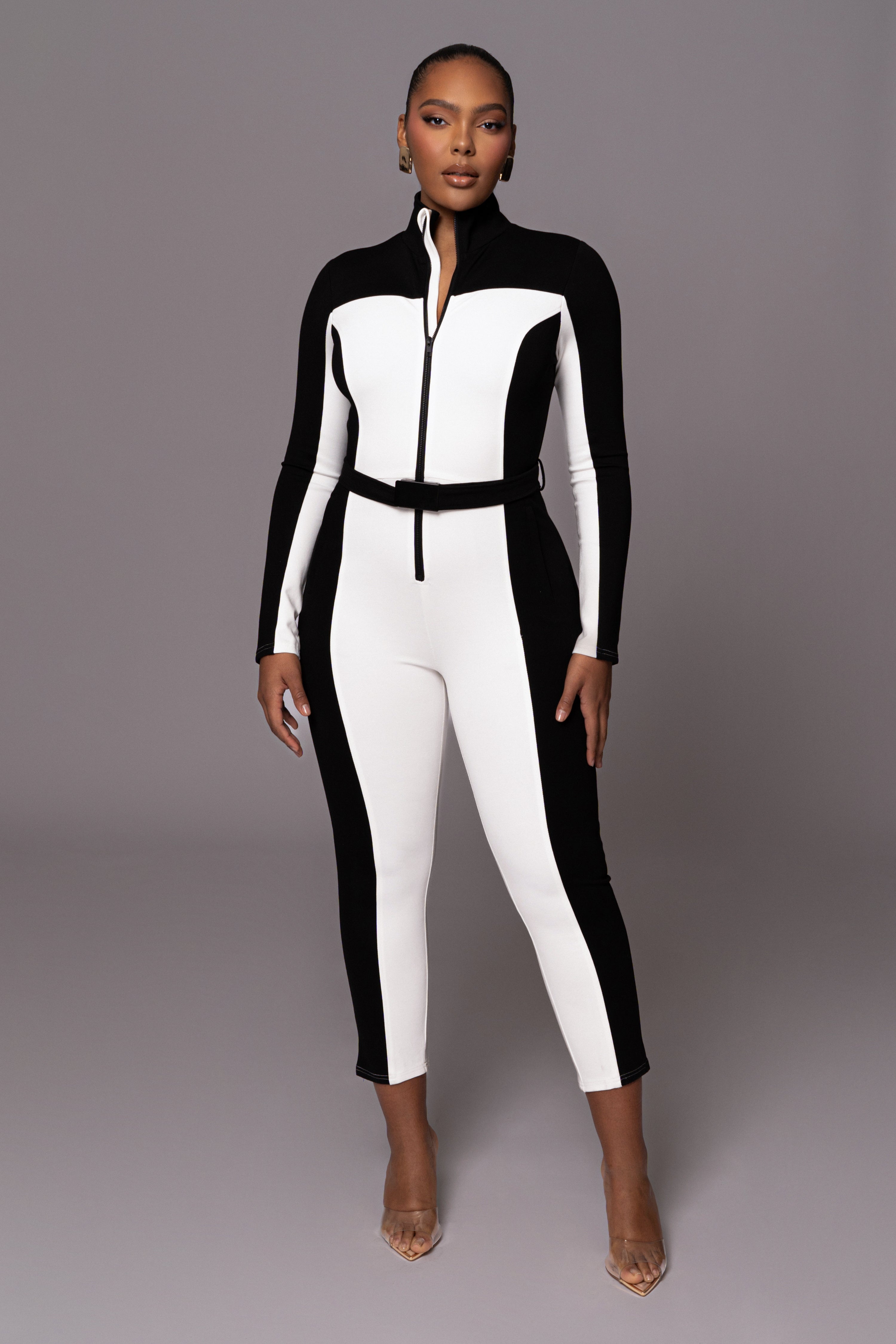 Black Arctic Rush Ski Suit - JLUXLABEL