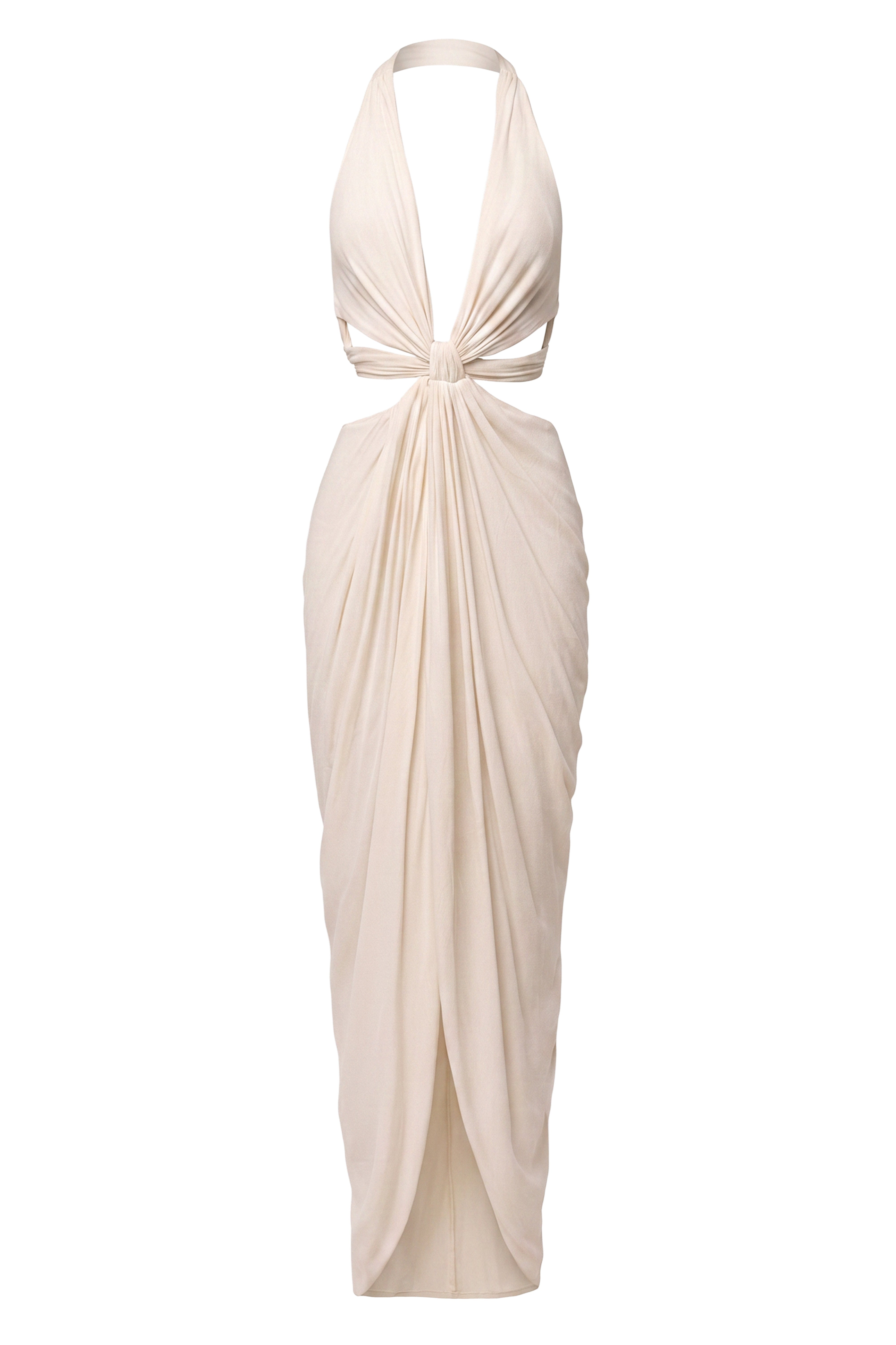 Cream Warm Sunsets Maxi Dress