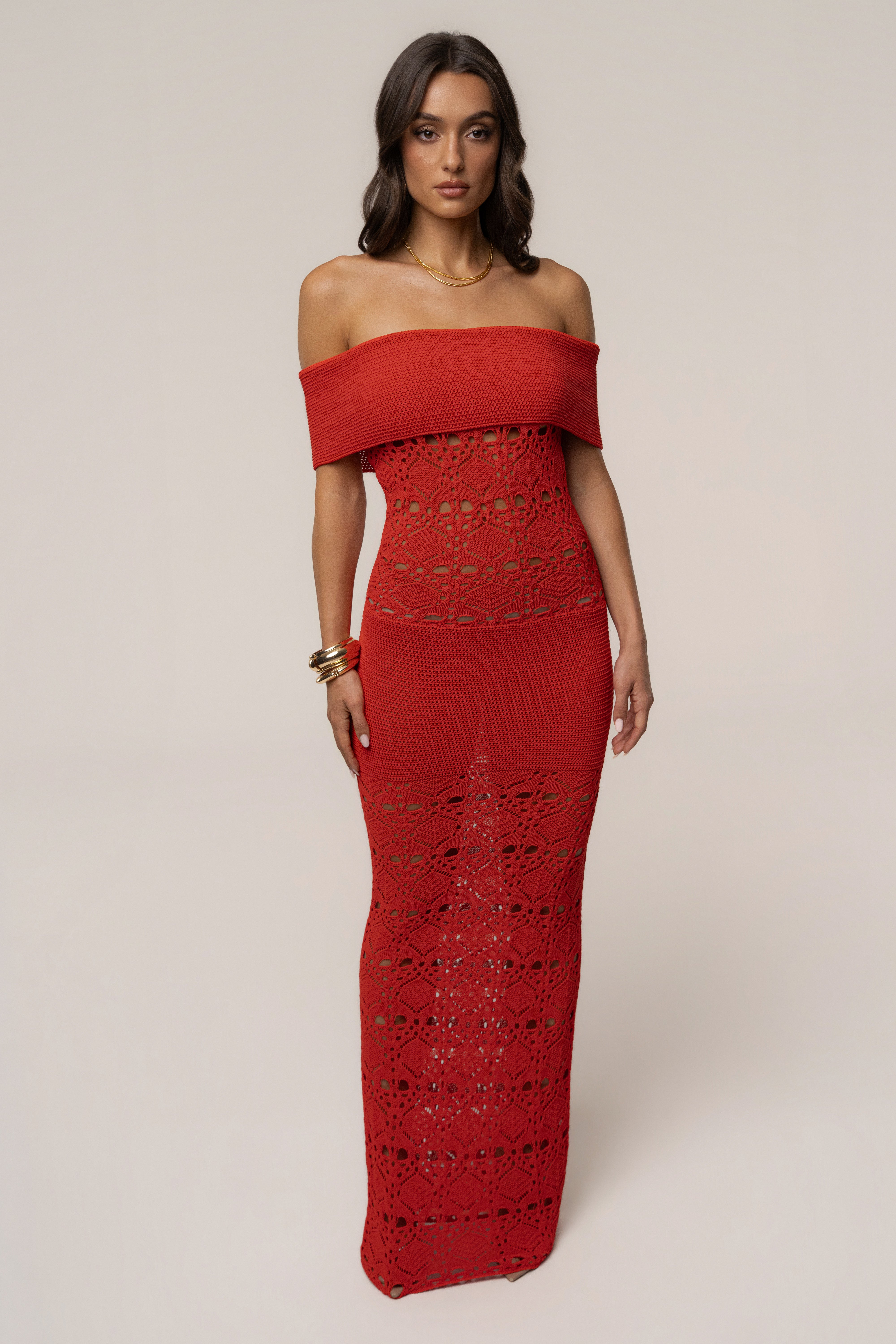 Red Resort Nights maxi dress by JLUXLABEL featuring a flowy silhouette and elegant design, perfect for summer or resort wear.