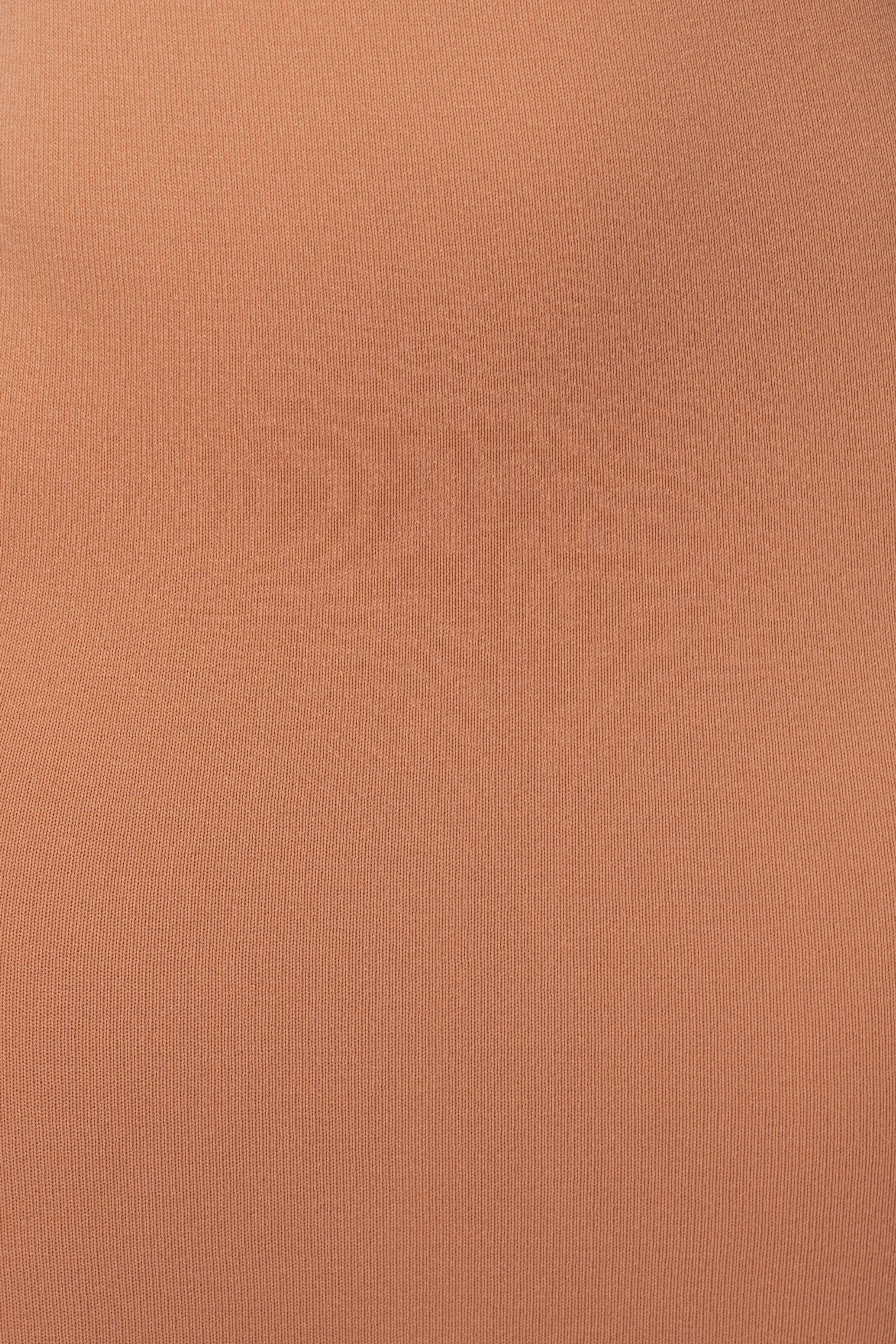 Robe Midi Drapée La Lune Couleur Pêche