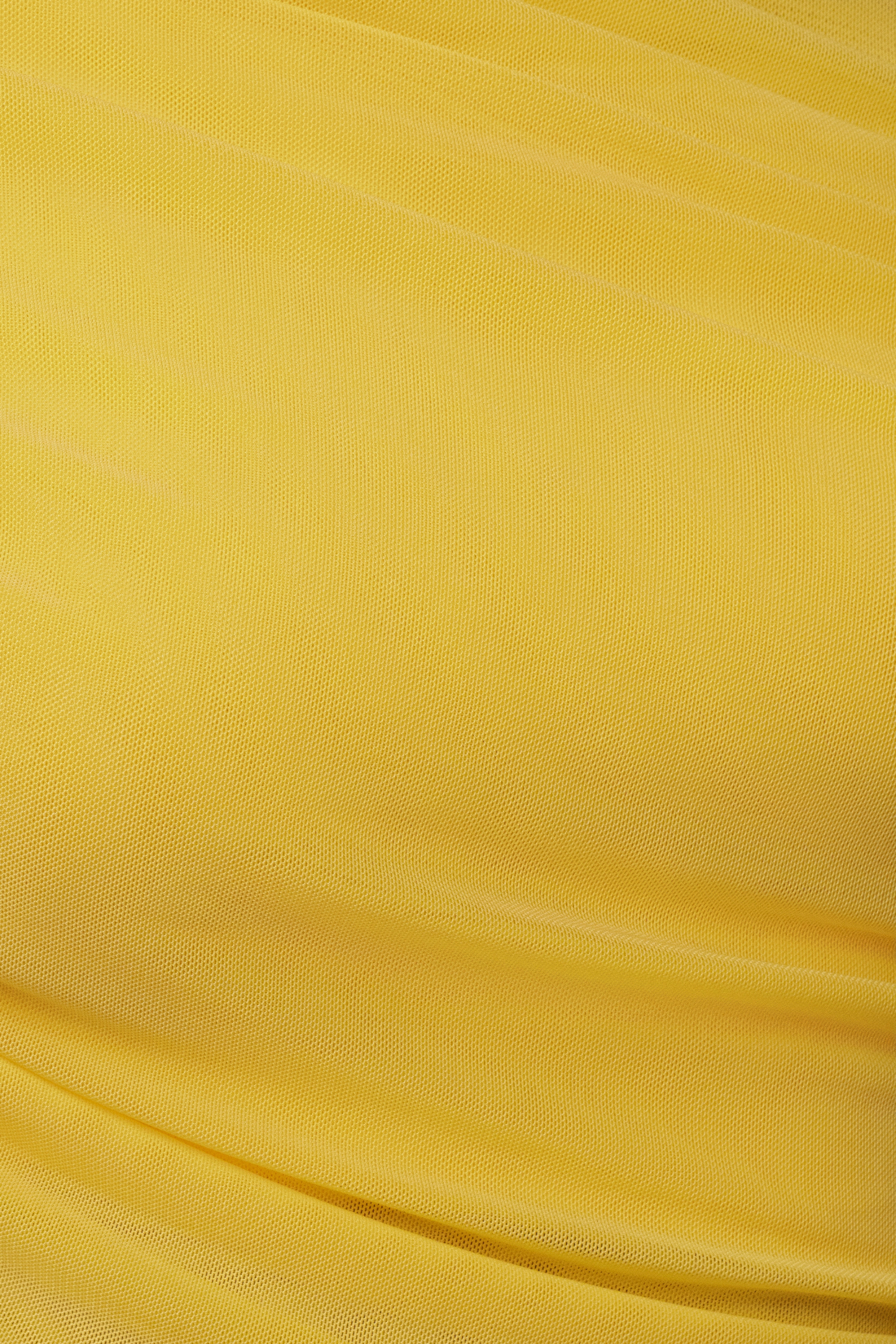 Yellow All You Need Cutout Dress - JLUXLABEL