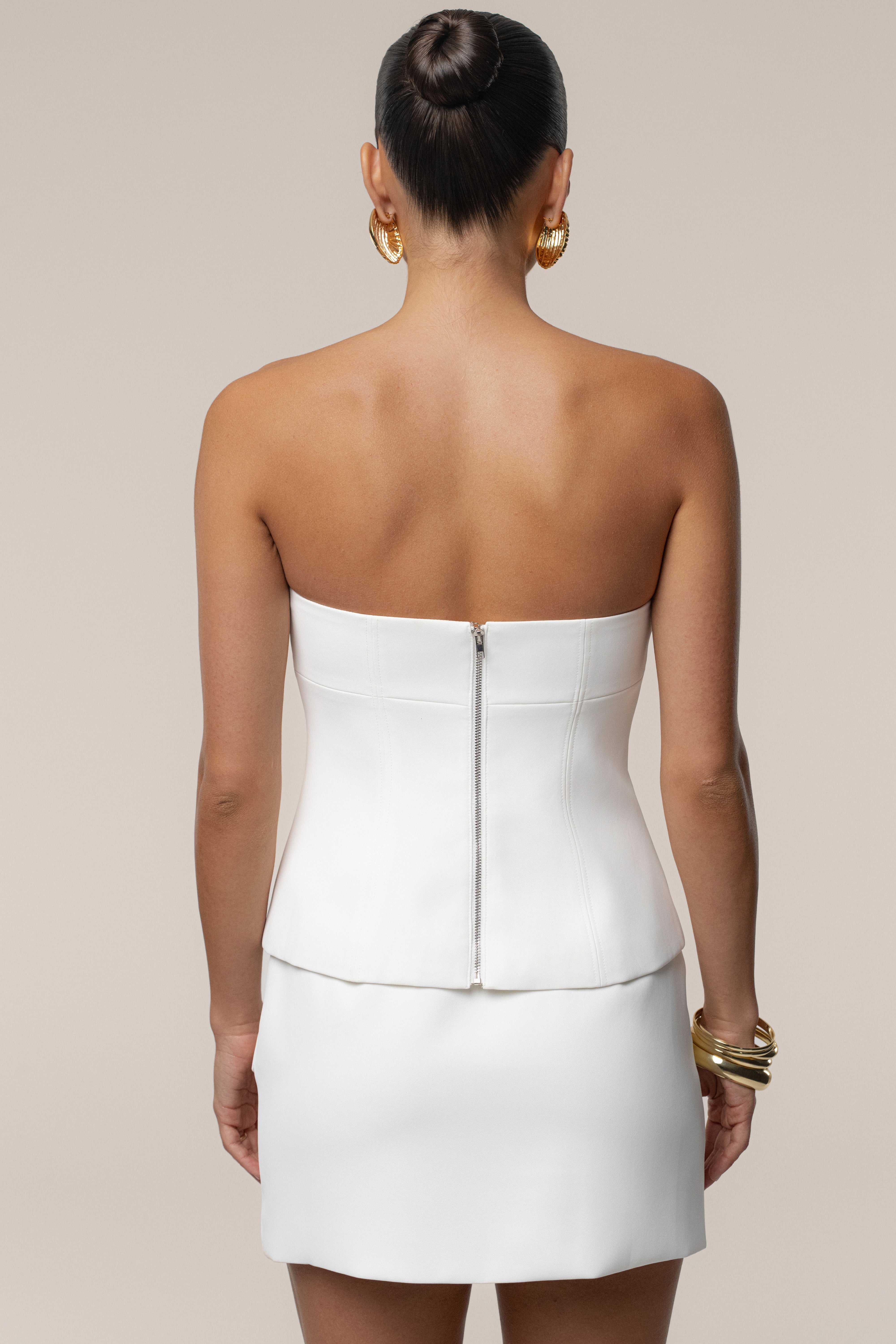 White Monaco Skirt Set - JLUXLABEL