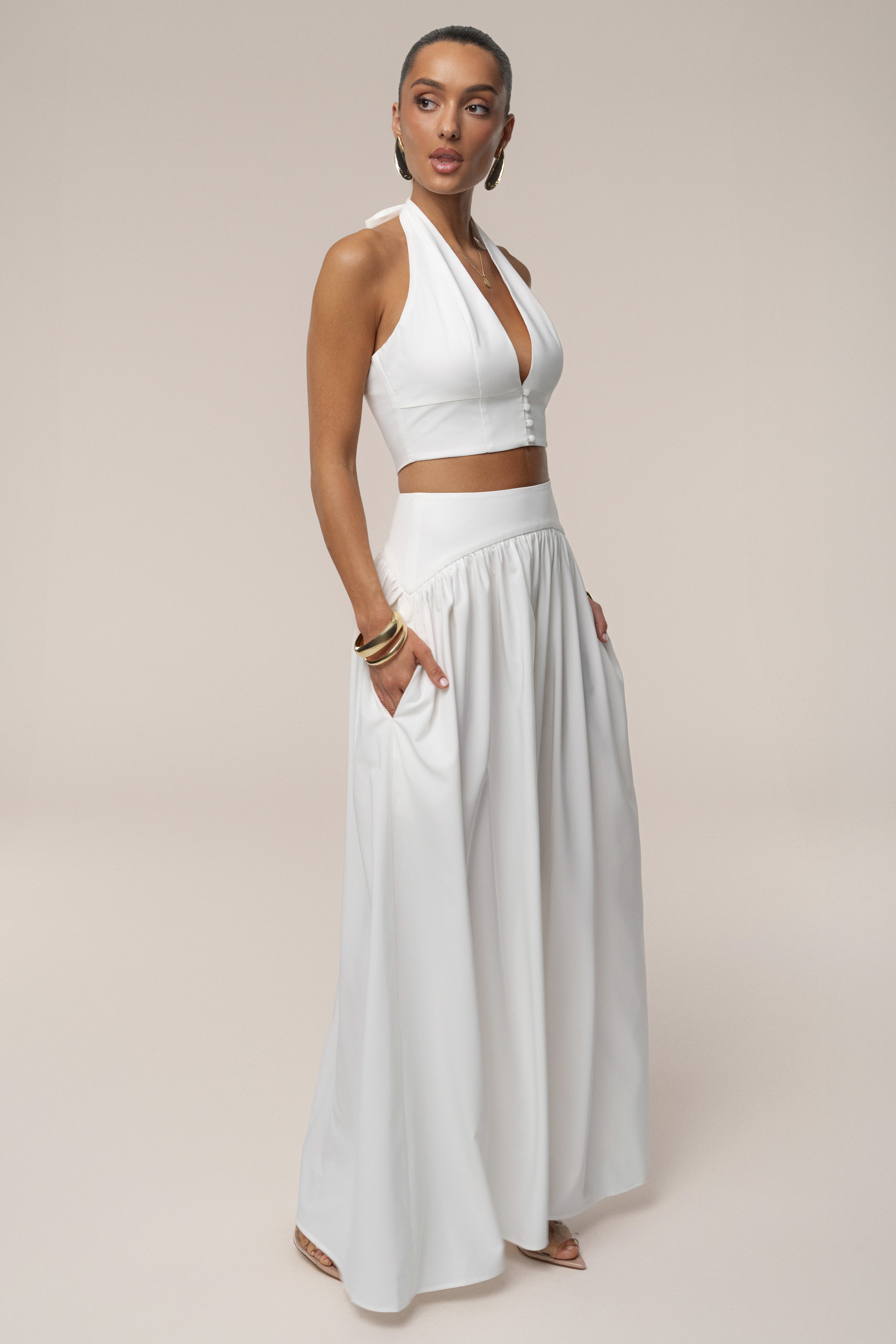 Ivory Haven Skirt Set - JLUXLABEL