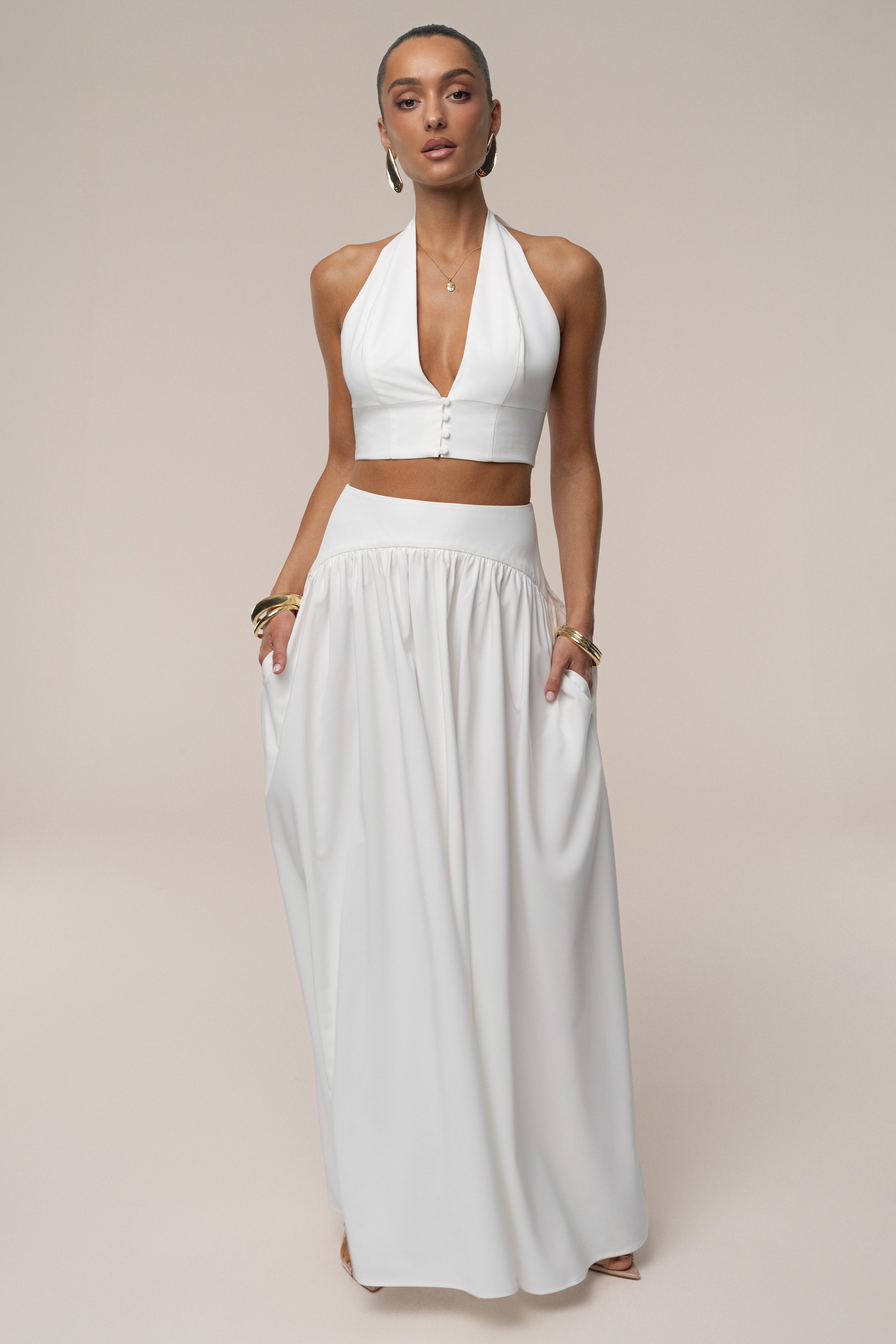 Ivory Haven Skirt Set - JLUXLABEL