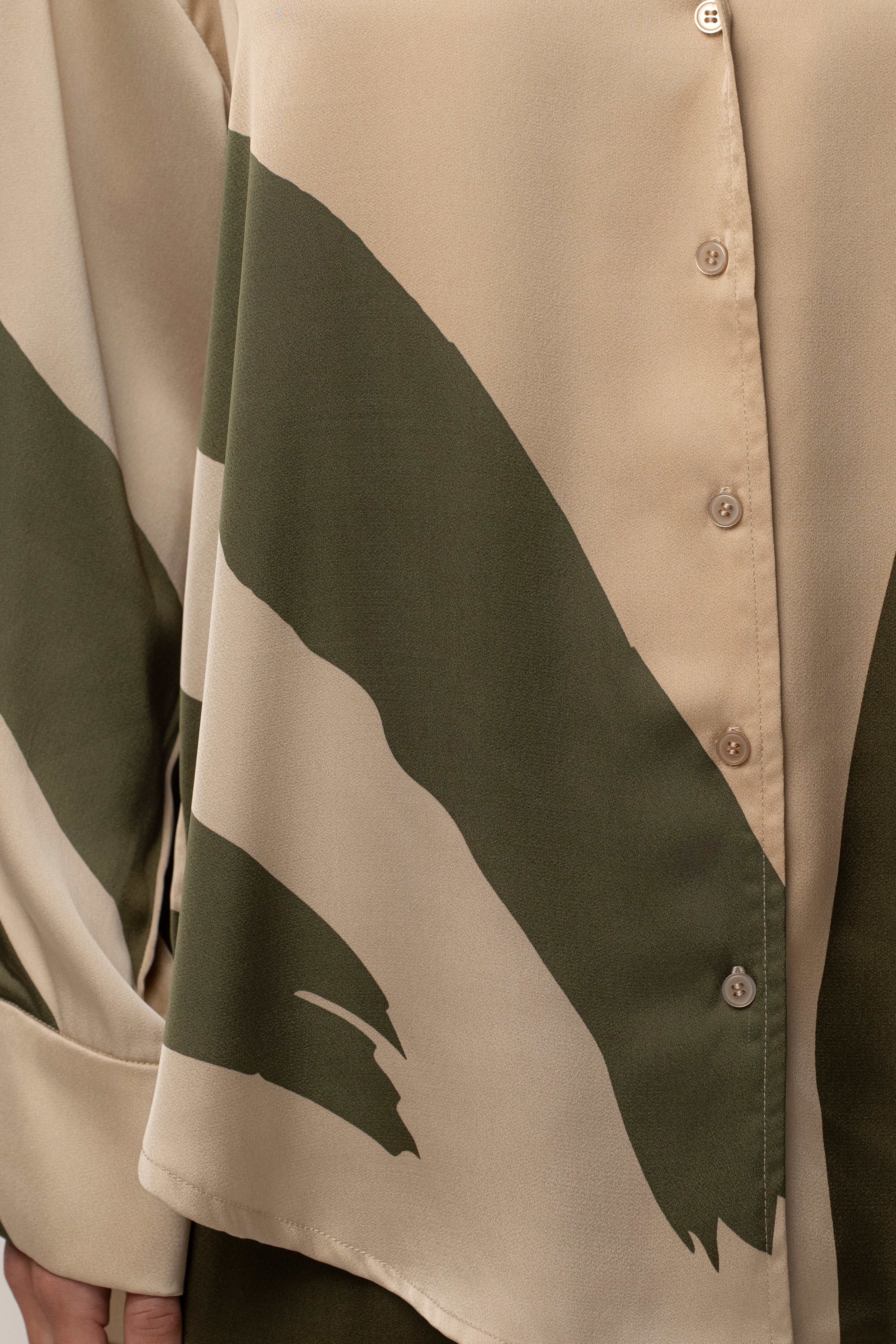 Multi Ella Safari Blouse - JLUXLABEL