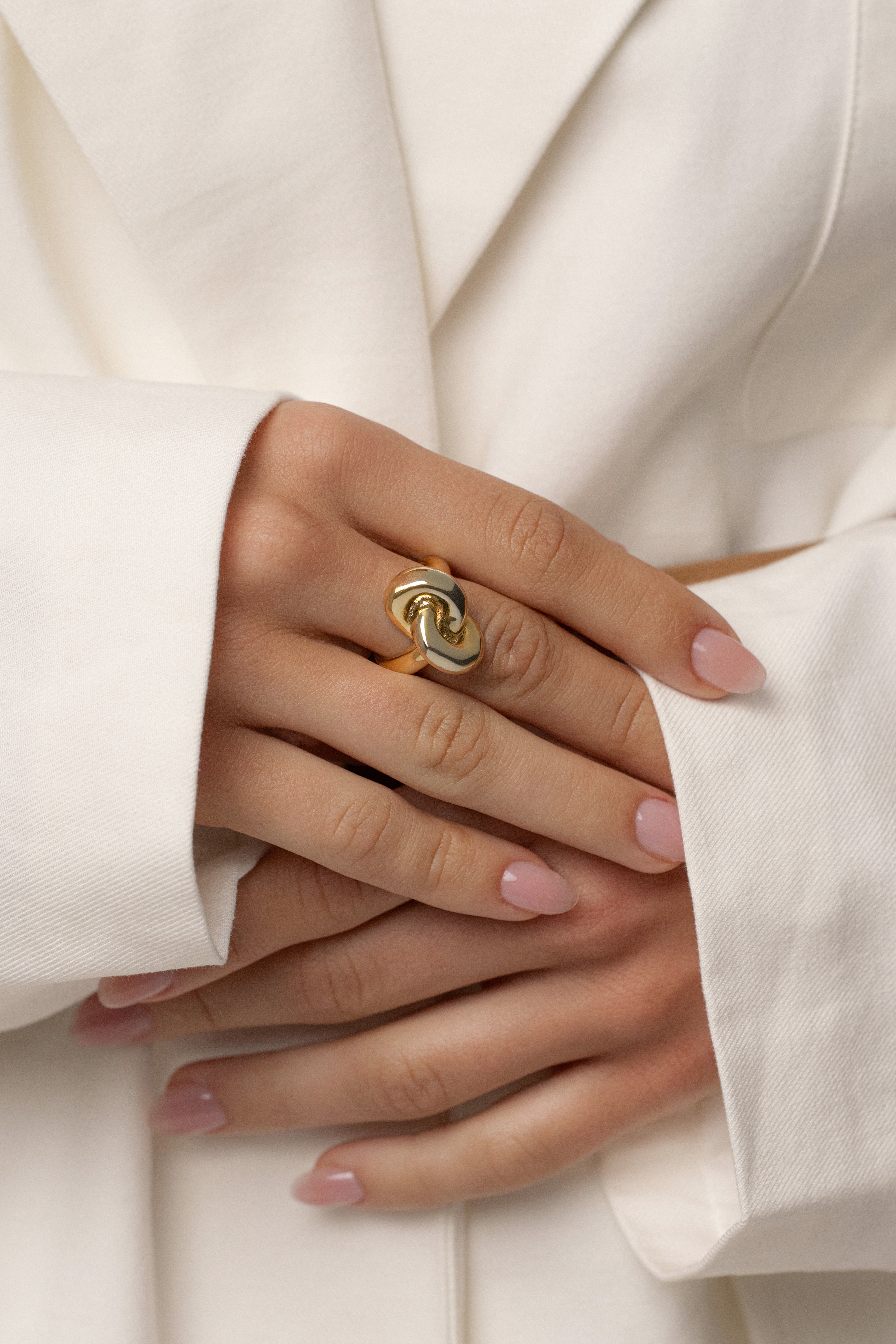 Gold Nara Ring - JLUXLABEL