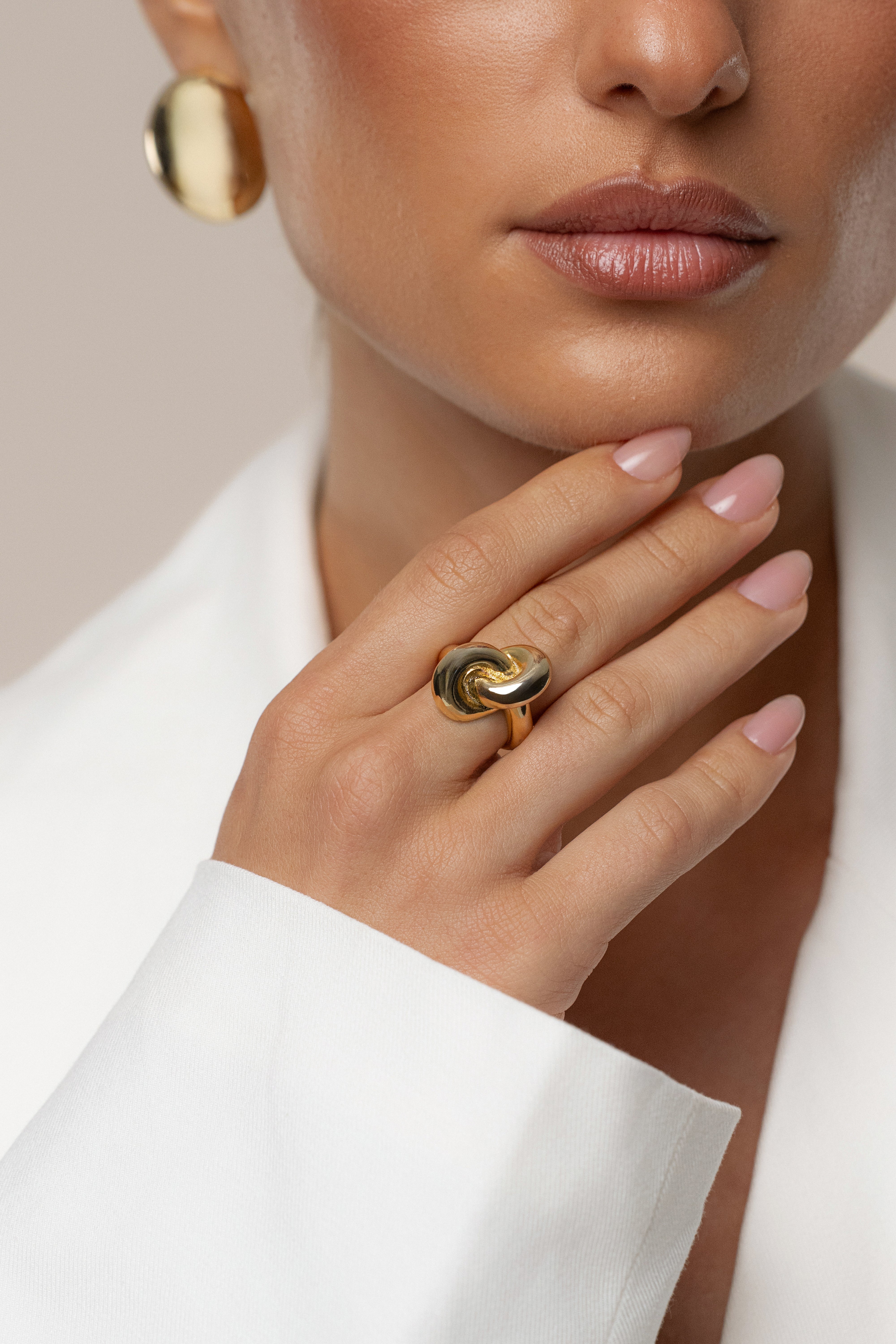 Gold Nara Ring - JLUXLABEL