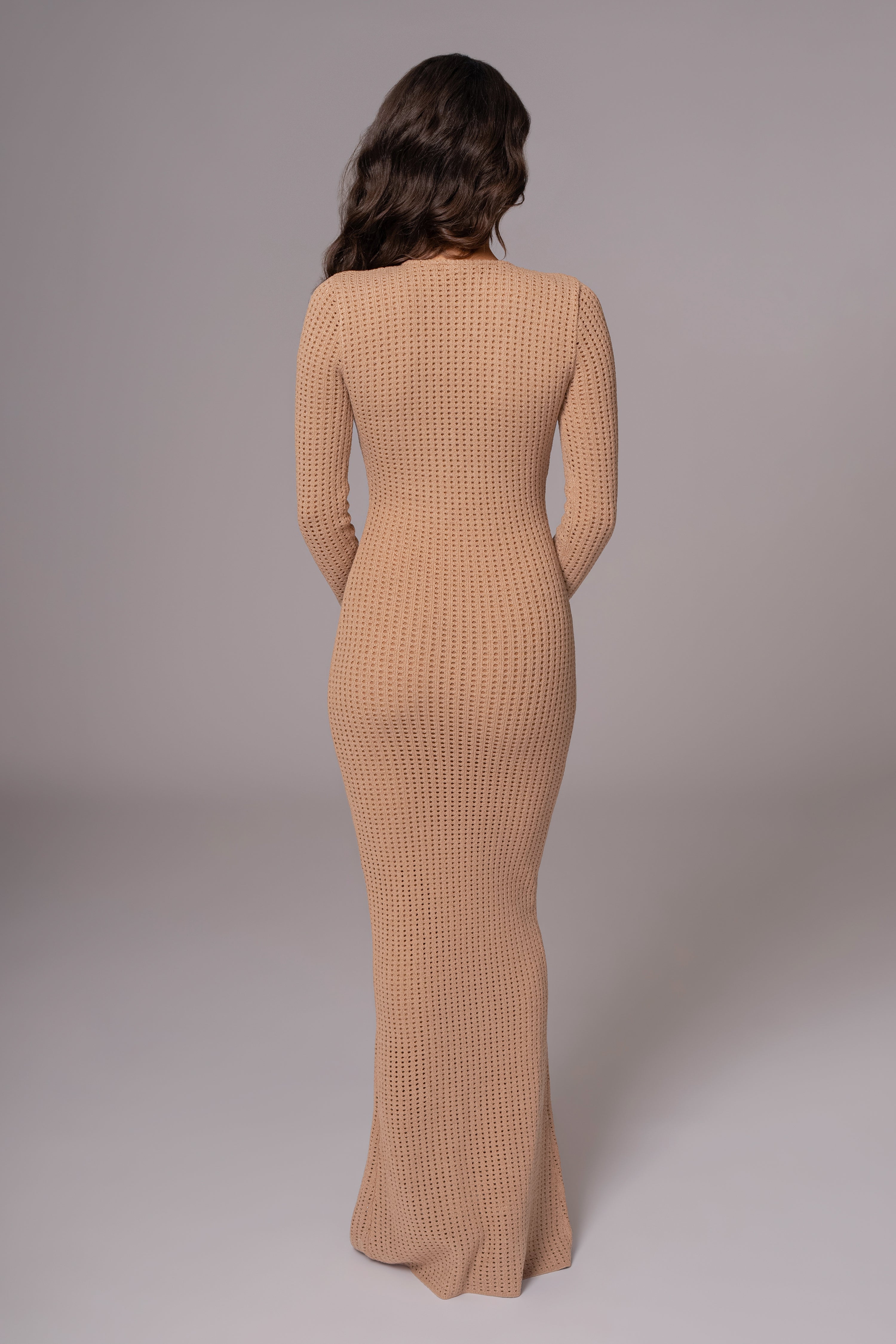Sand Sol Sweater Knit Dress - JLUXLABEL