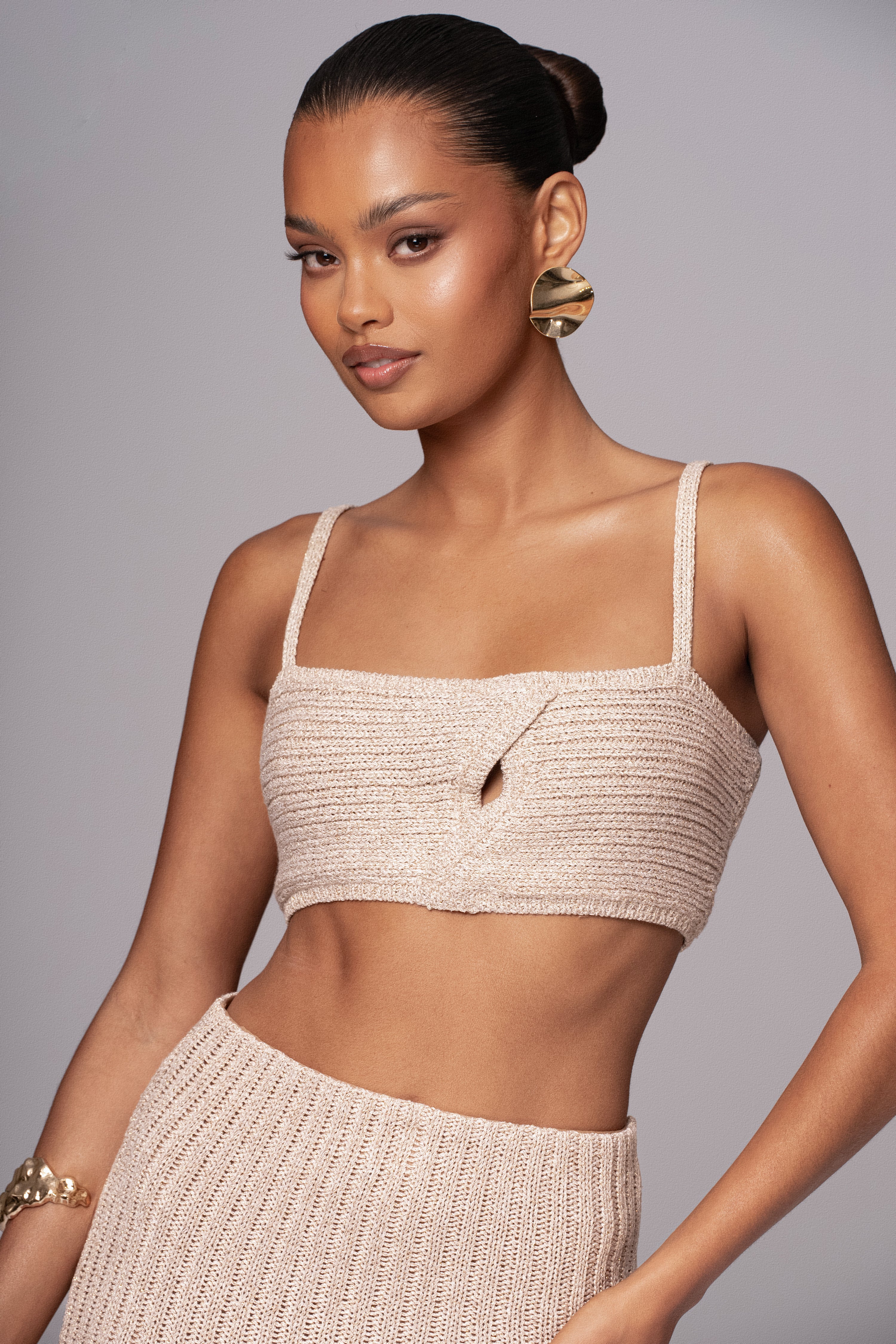 Gold Sunny Skirt Set - JLUXLABEL