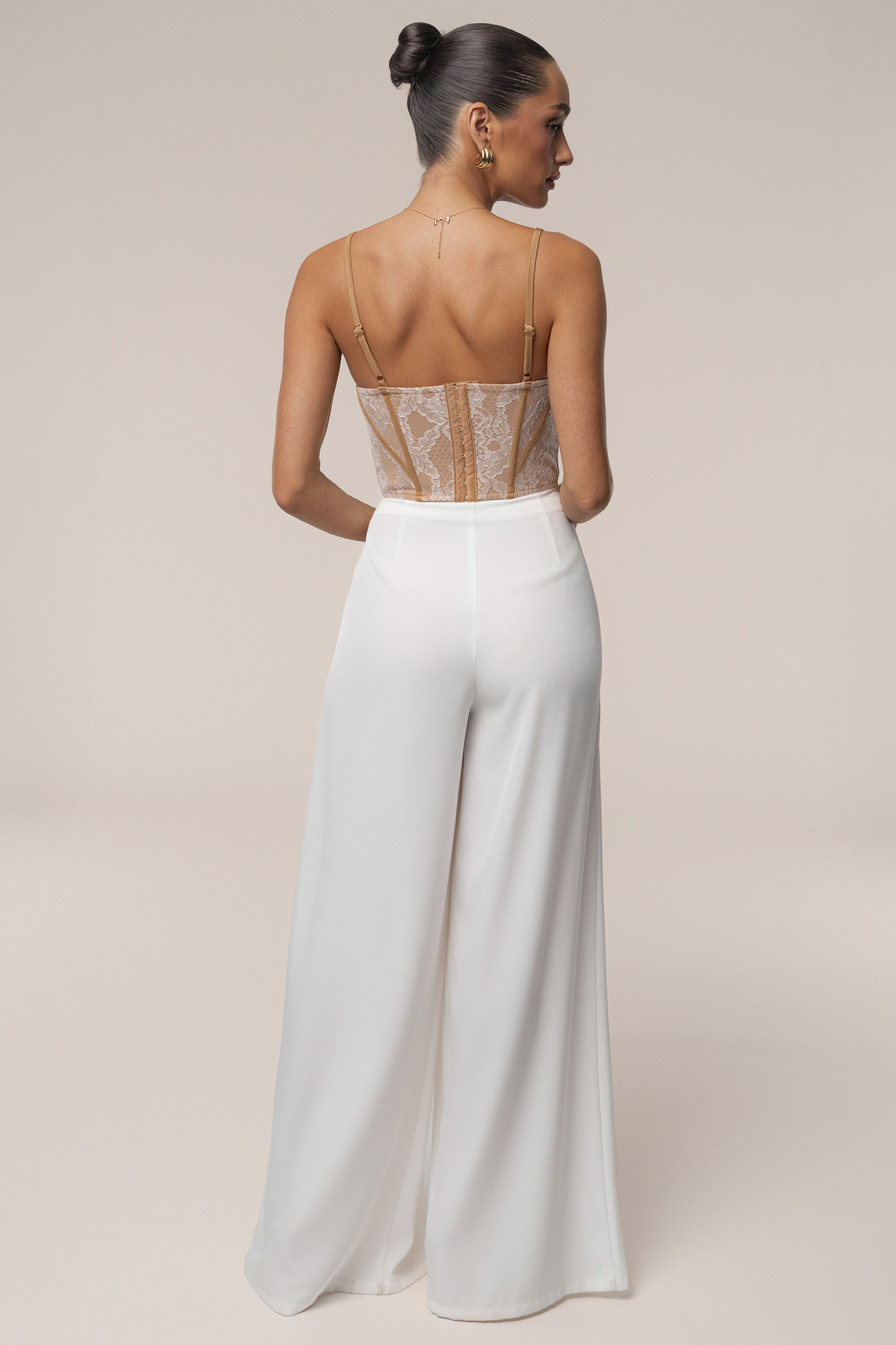 Ivory Desire Lace Corset - JLUXLABEL