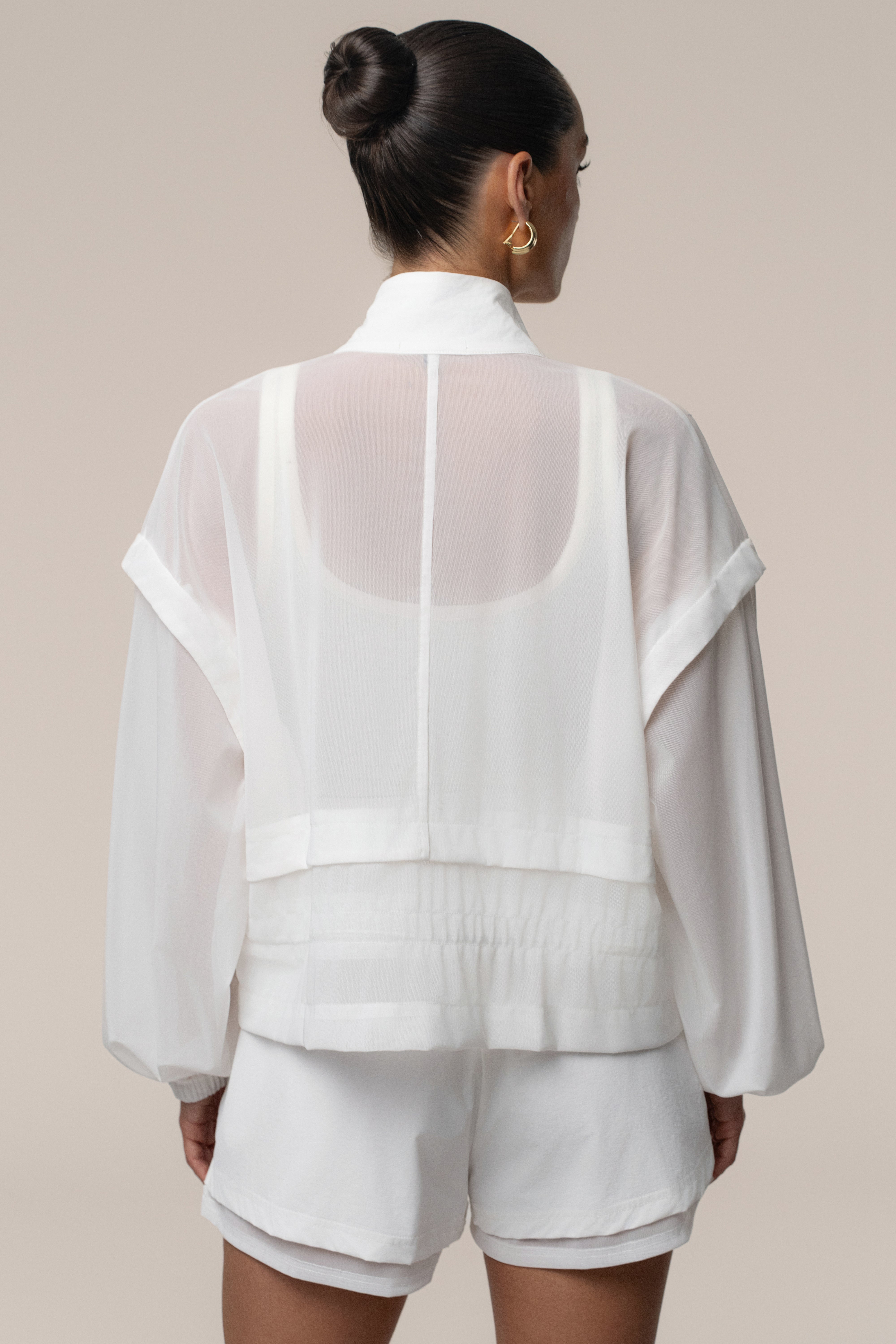 Ivory Free Flow Jacket - JLUXLABEL