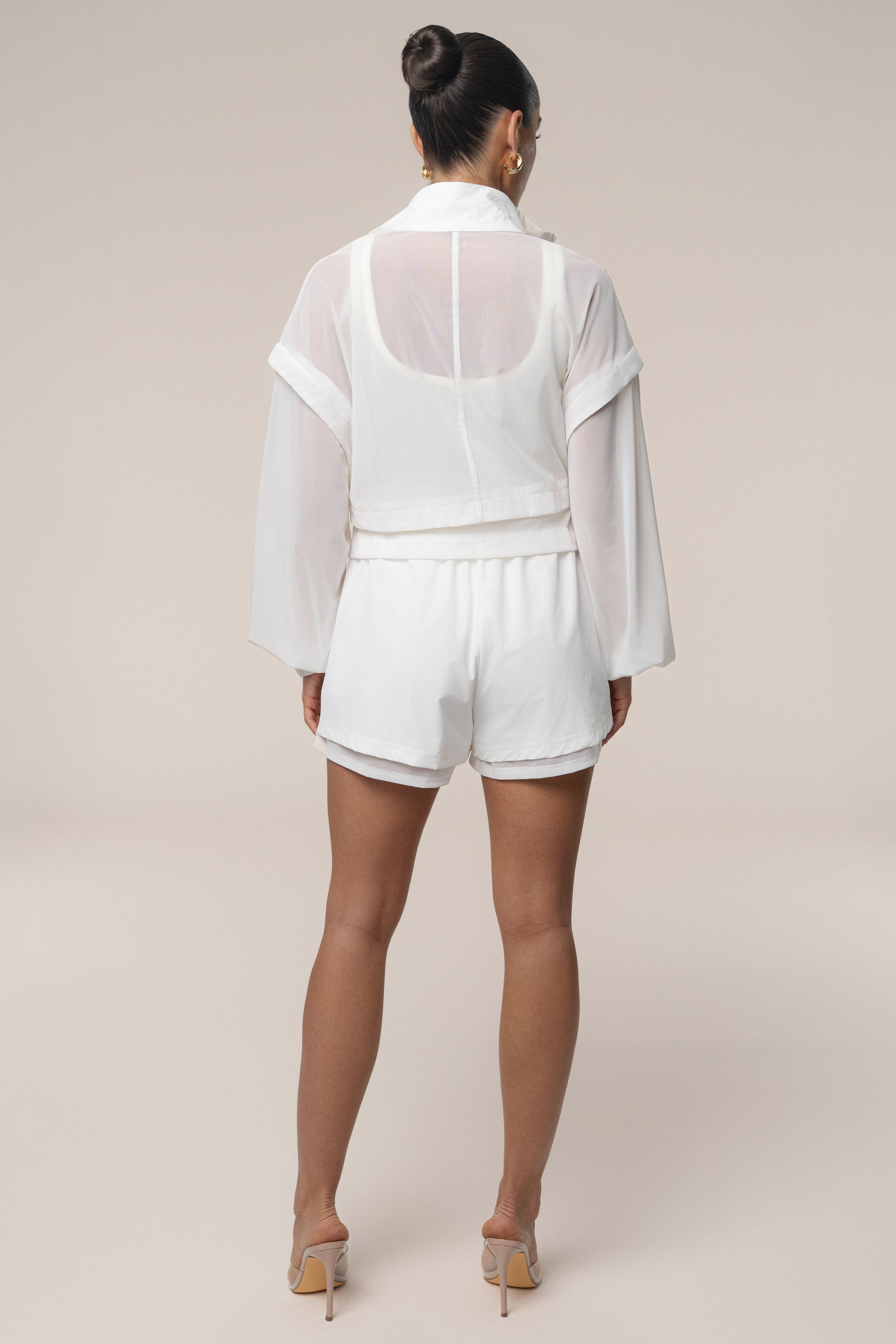 Ivory Free Flow Jacket - JLUXLABEL