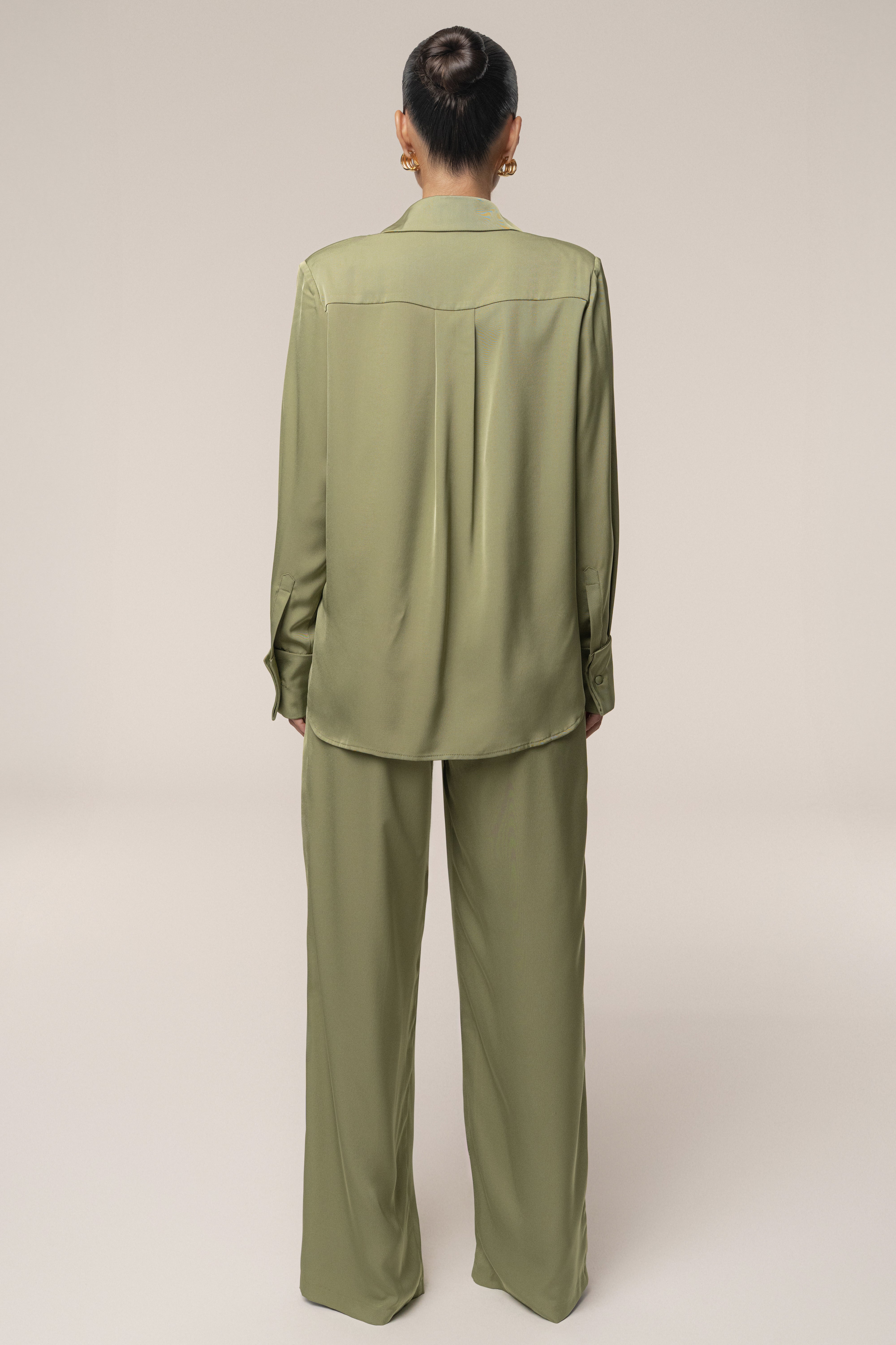 Olive Candice Trousers - JLUXLABEL
