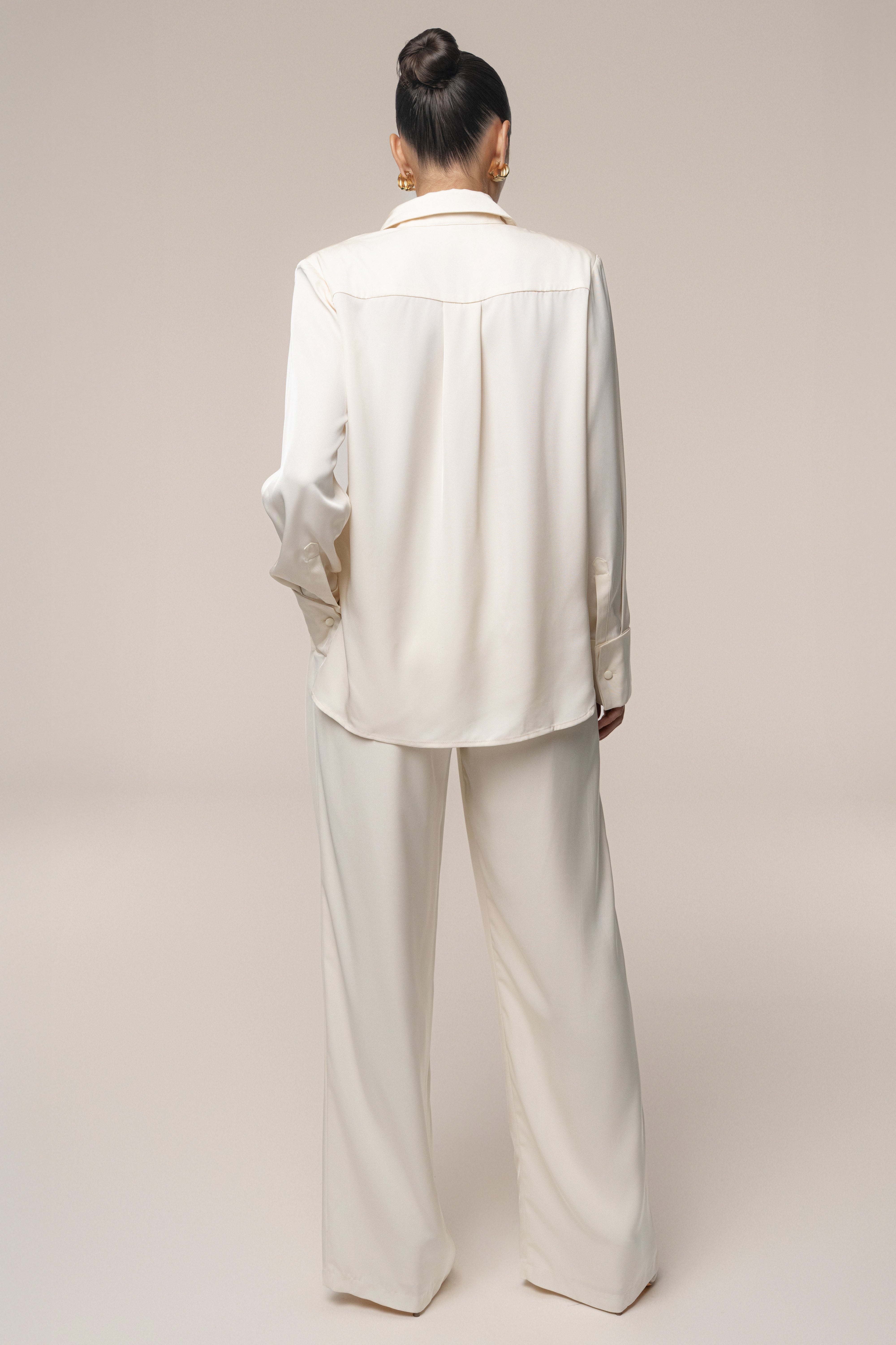 Buttercream Misty Button Up - JLUXLABEL