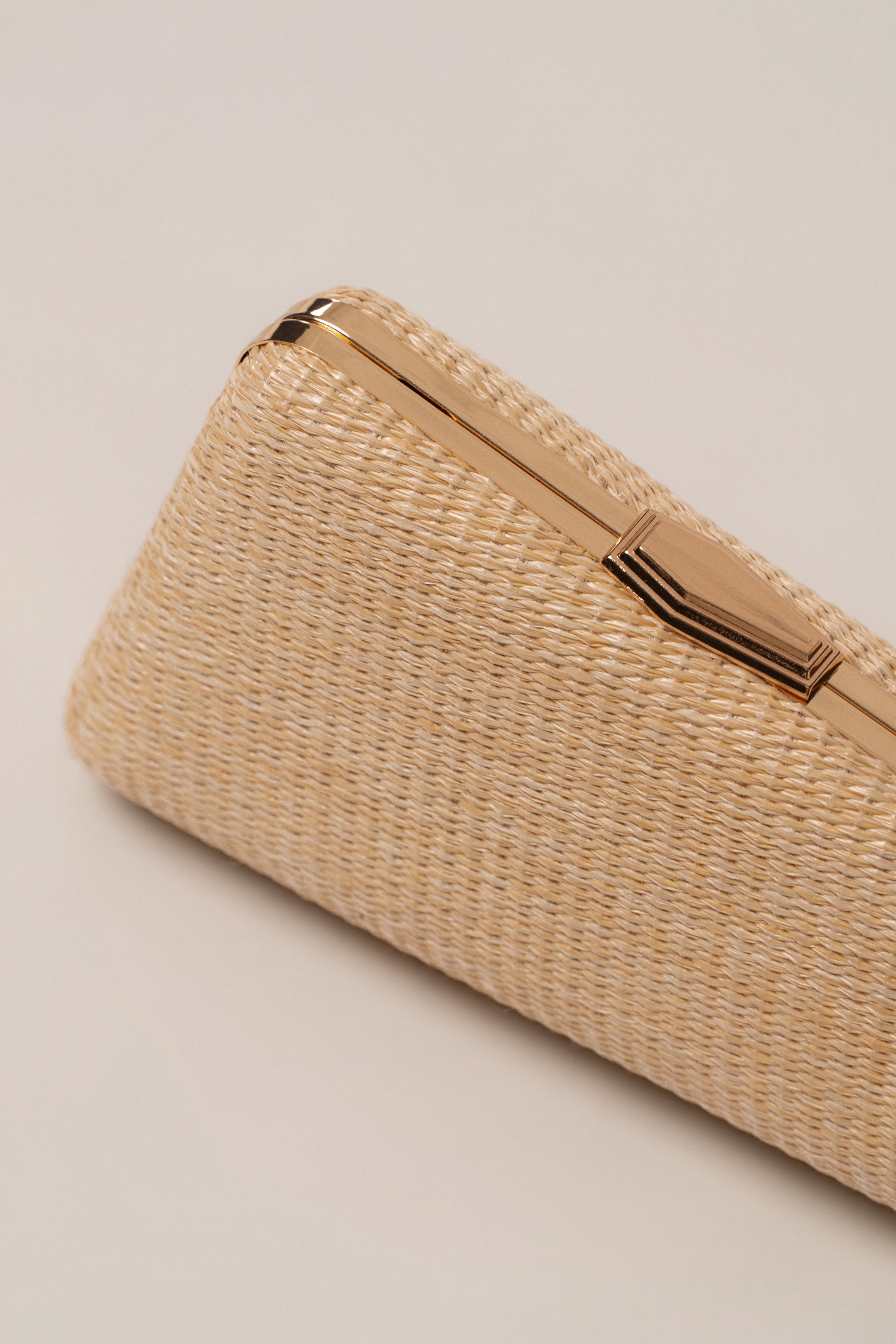 JLUXLABEL Natural Champagne Nights clutch accessory with elegant design, featuring a sleek champagne-colored exterior and stylish details.
