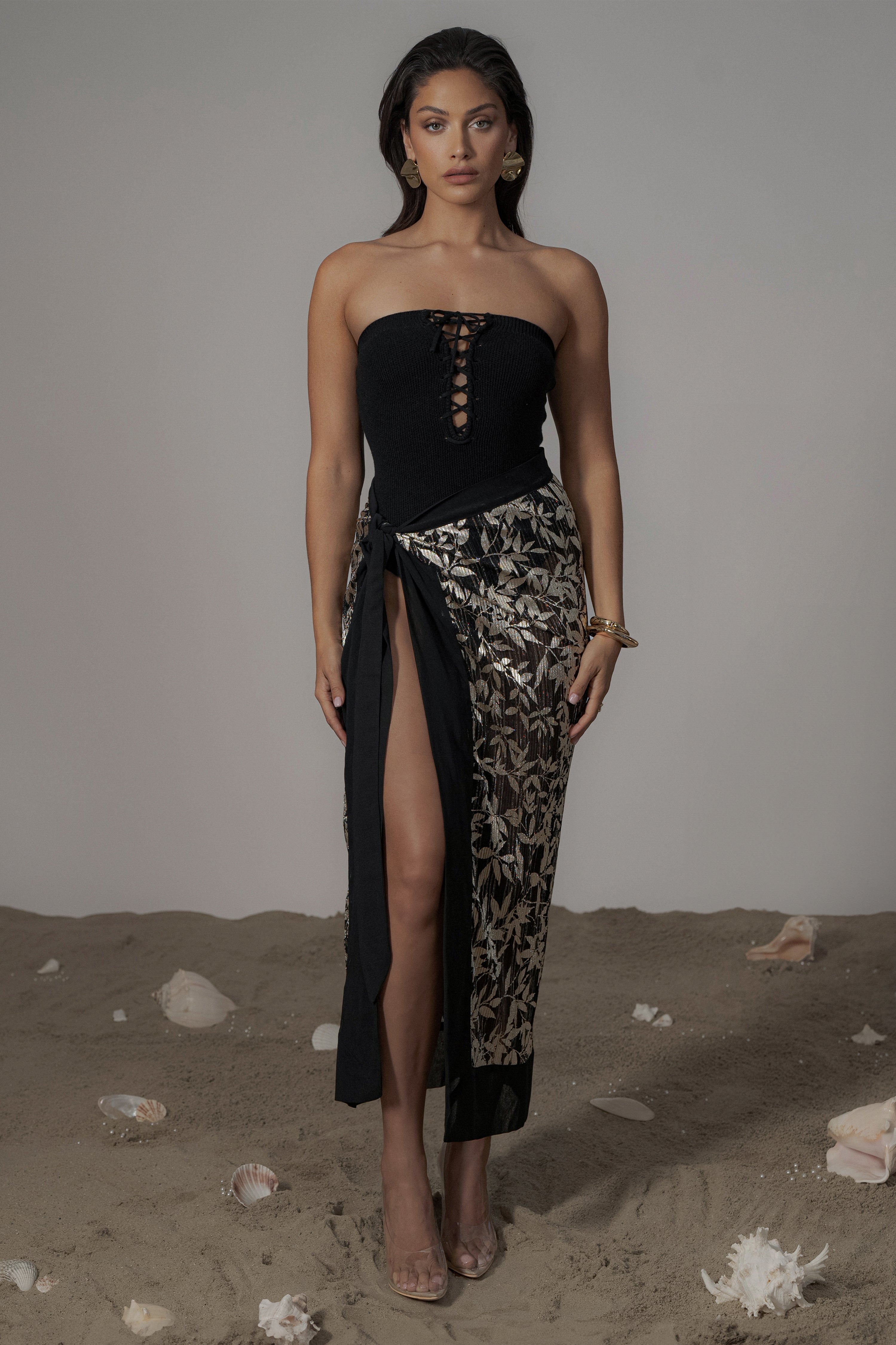 Black Seabound Bodysuit - JLUXLABEL