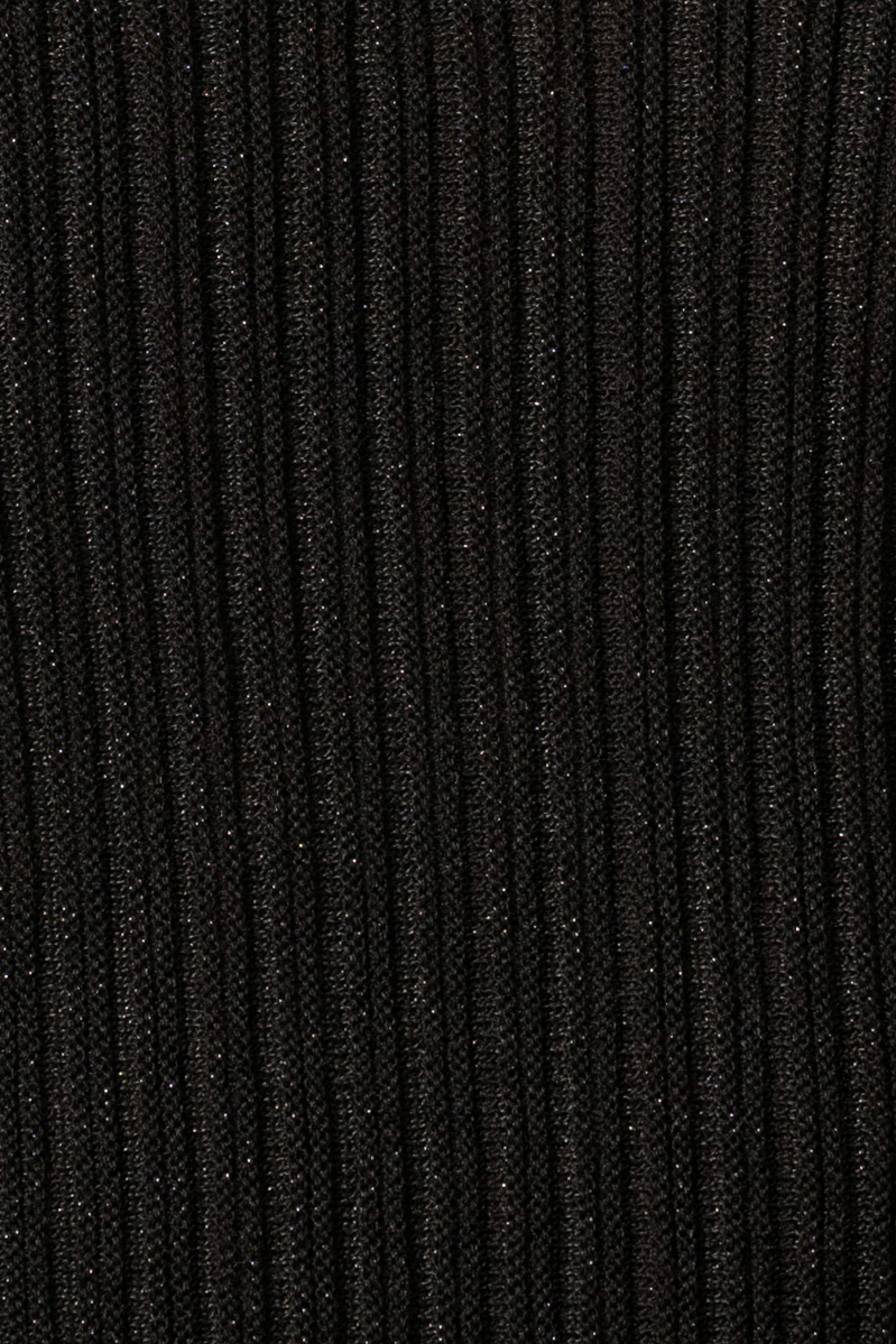 Black Serena Ribbed Skirt Set - JLUXLABEL