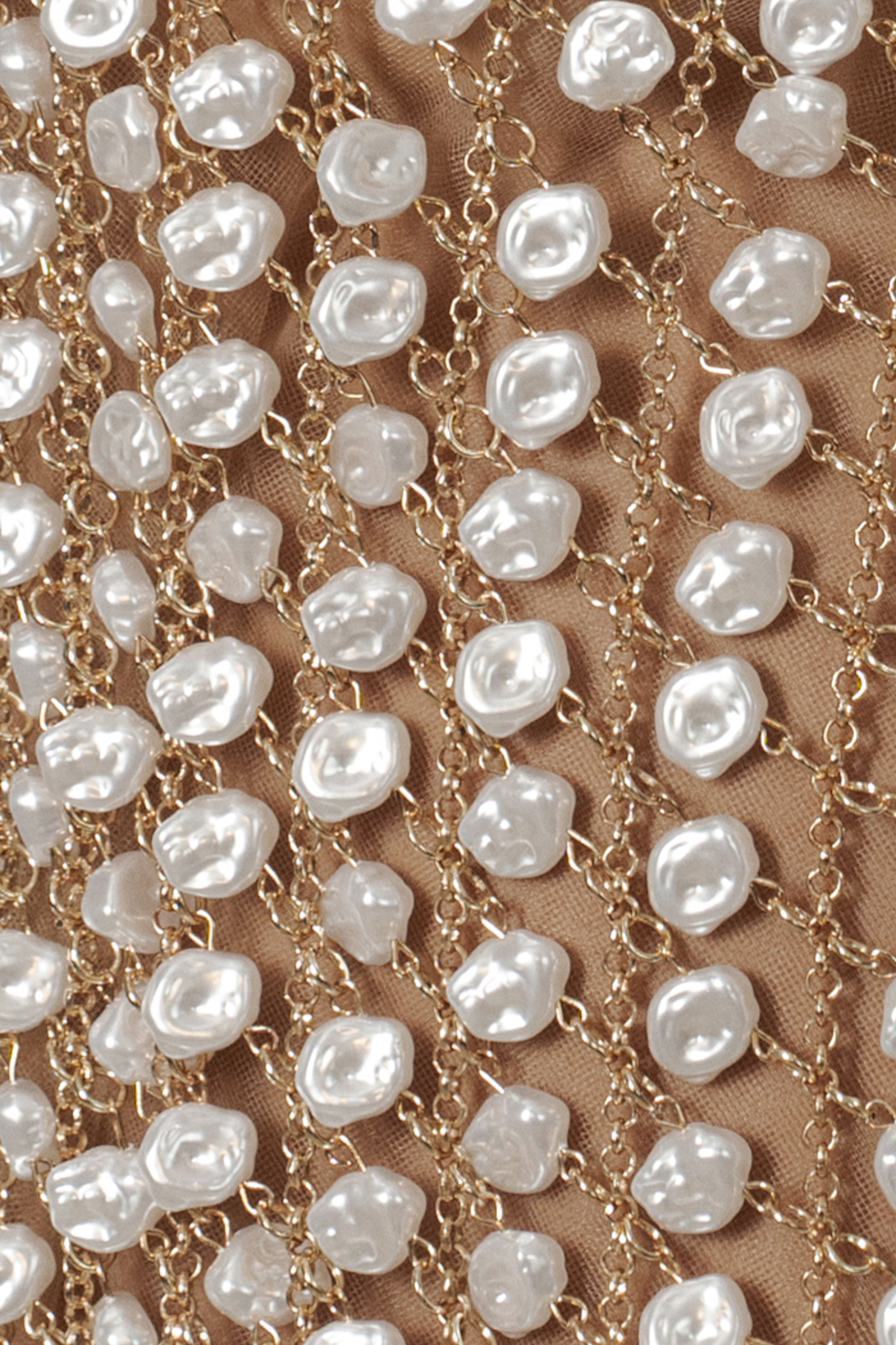 Gold Into The Sea Pearl Top - JLUXLABEL