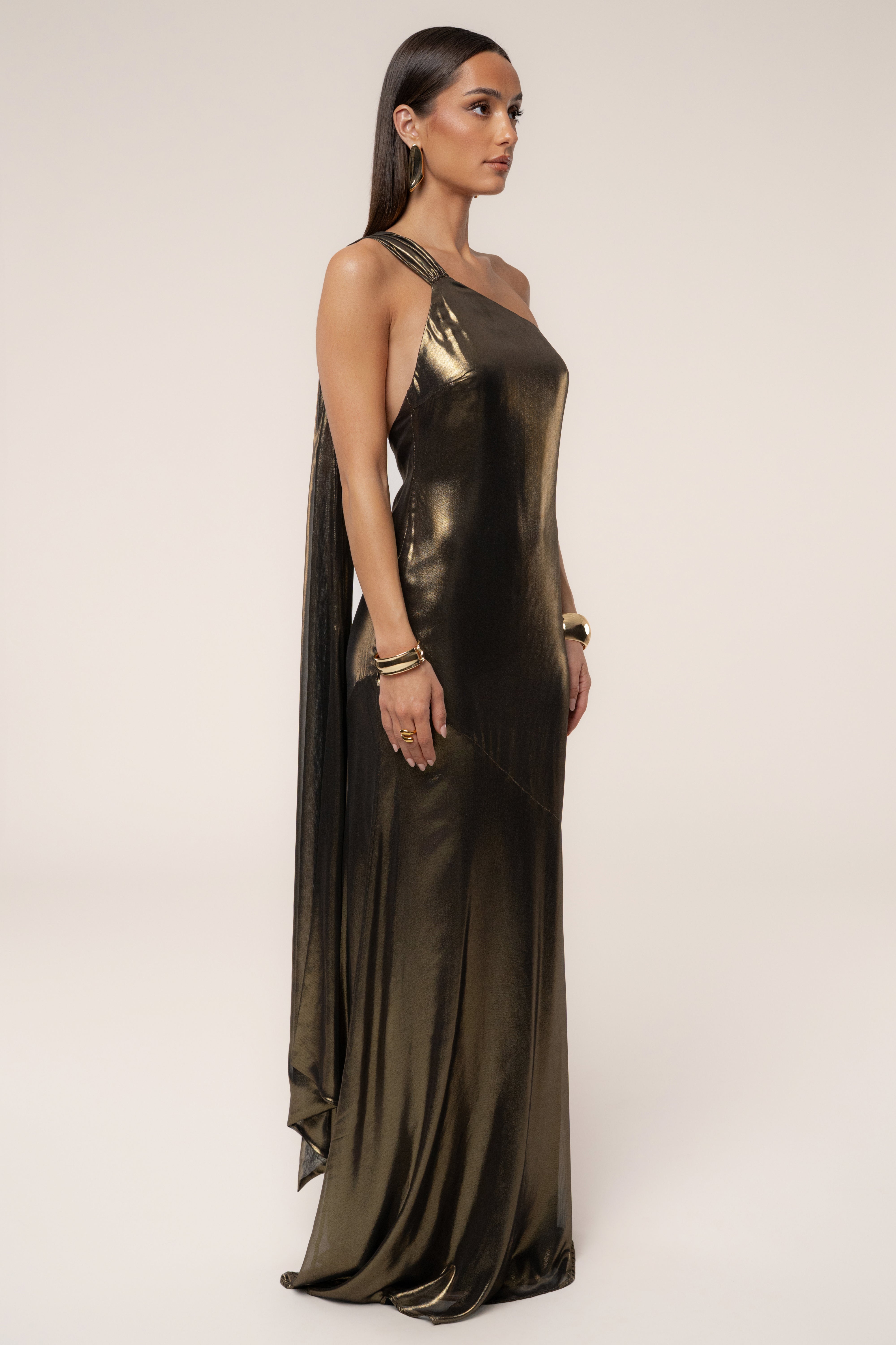 Gold Night Of Elegance Maxi Gown - JLUXLABEL