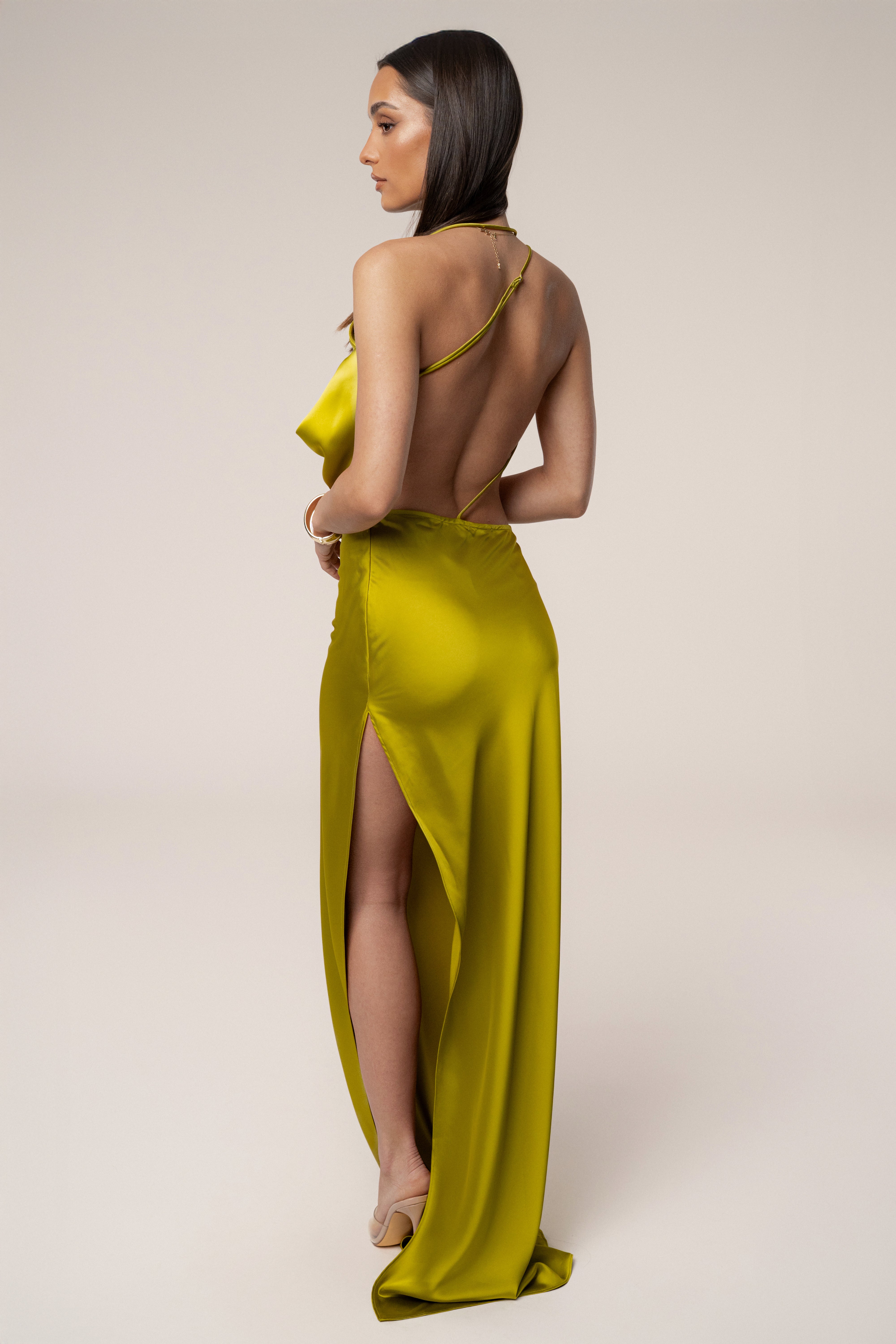 Moss Delmara Cowl Maxi Dress - JLUXLABEL