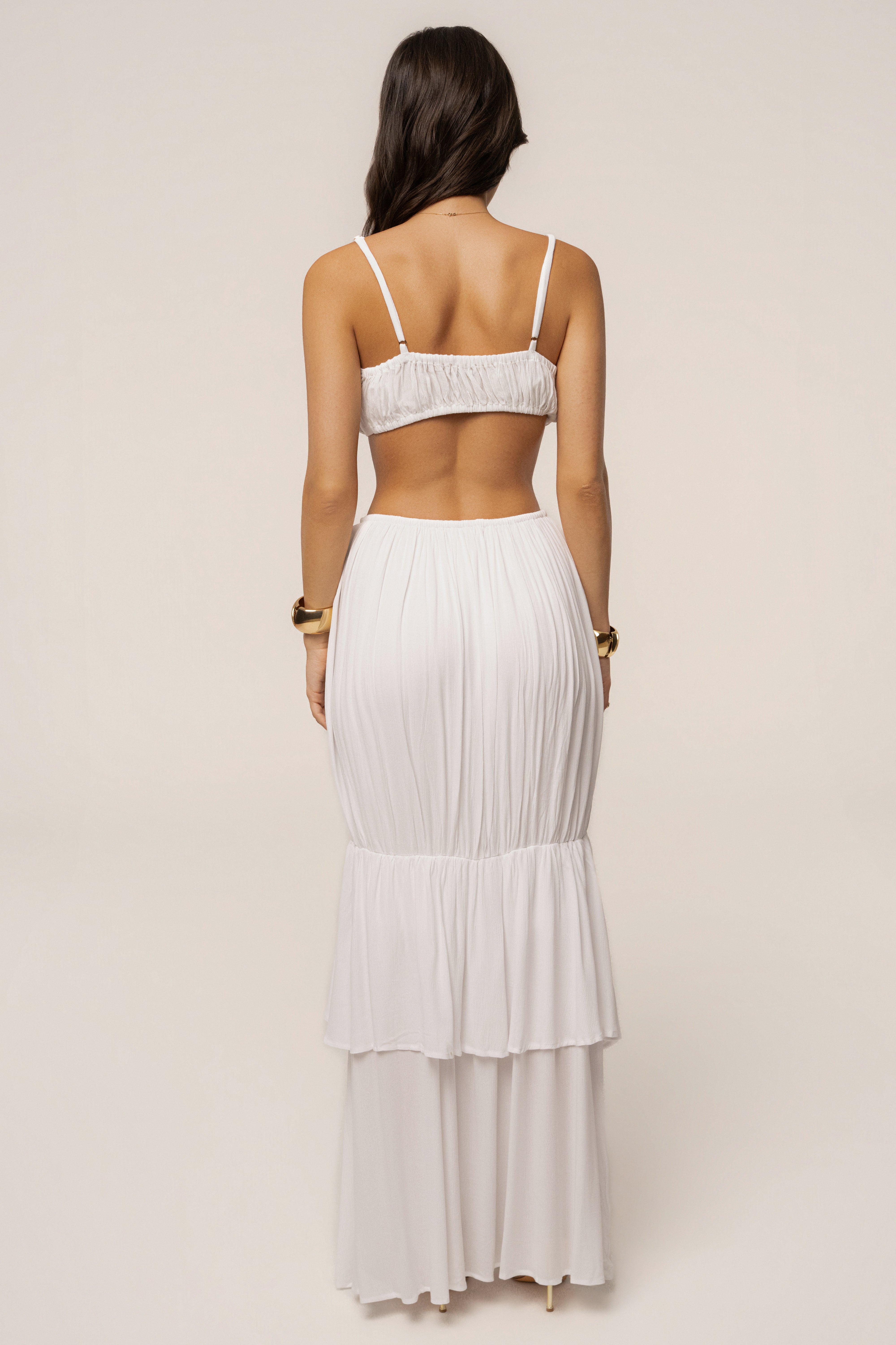 Ivory Sail Into Sunset Skirt Set