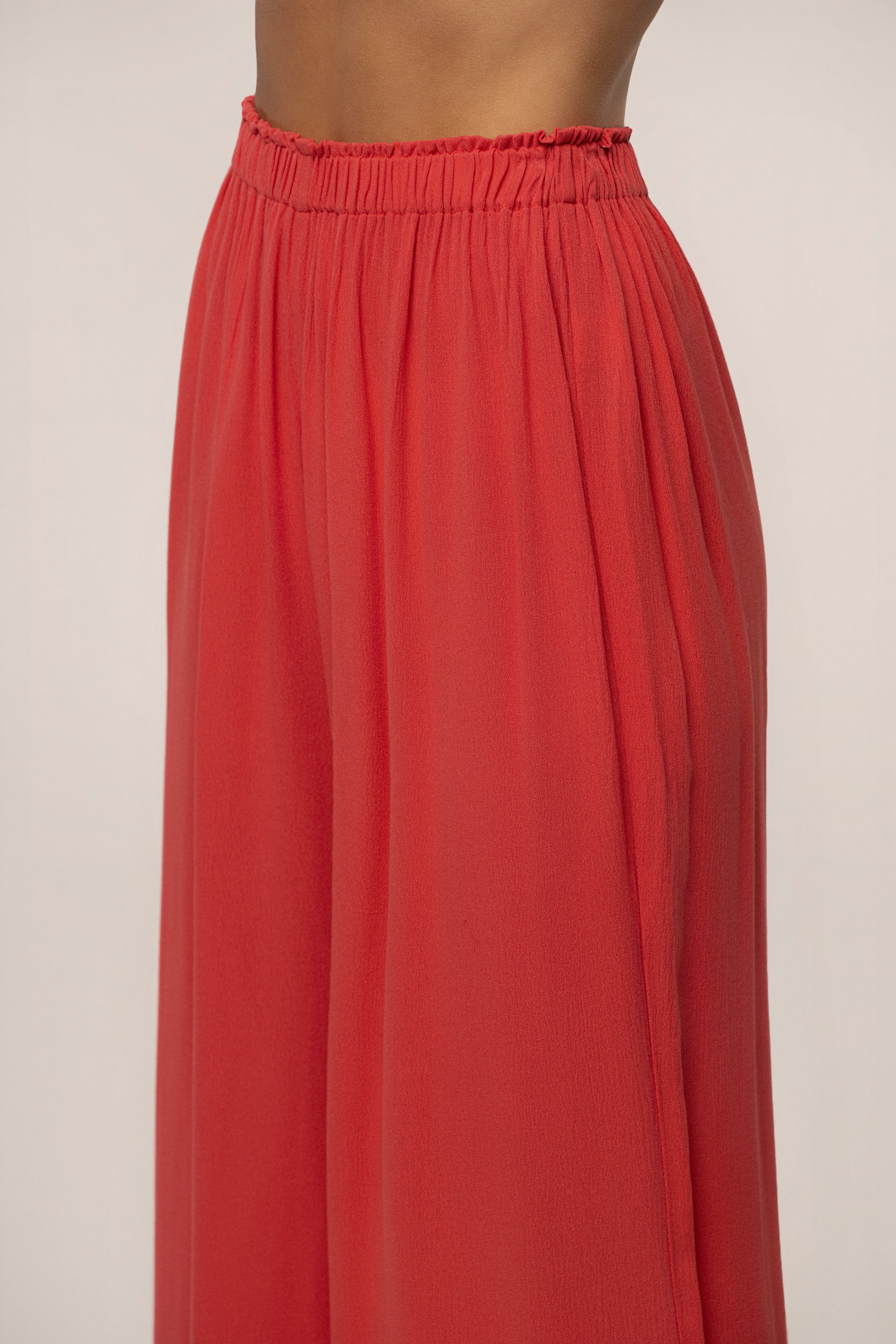 JLUXLABEL Berry Island Breeze pant set featuring a relaxed fit top and matching wide-leg pants in vibrant berry print.