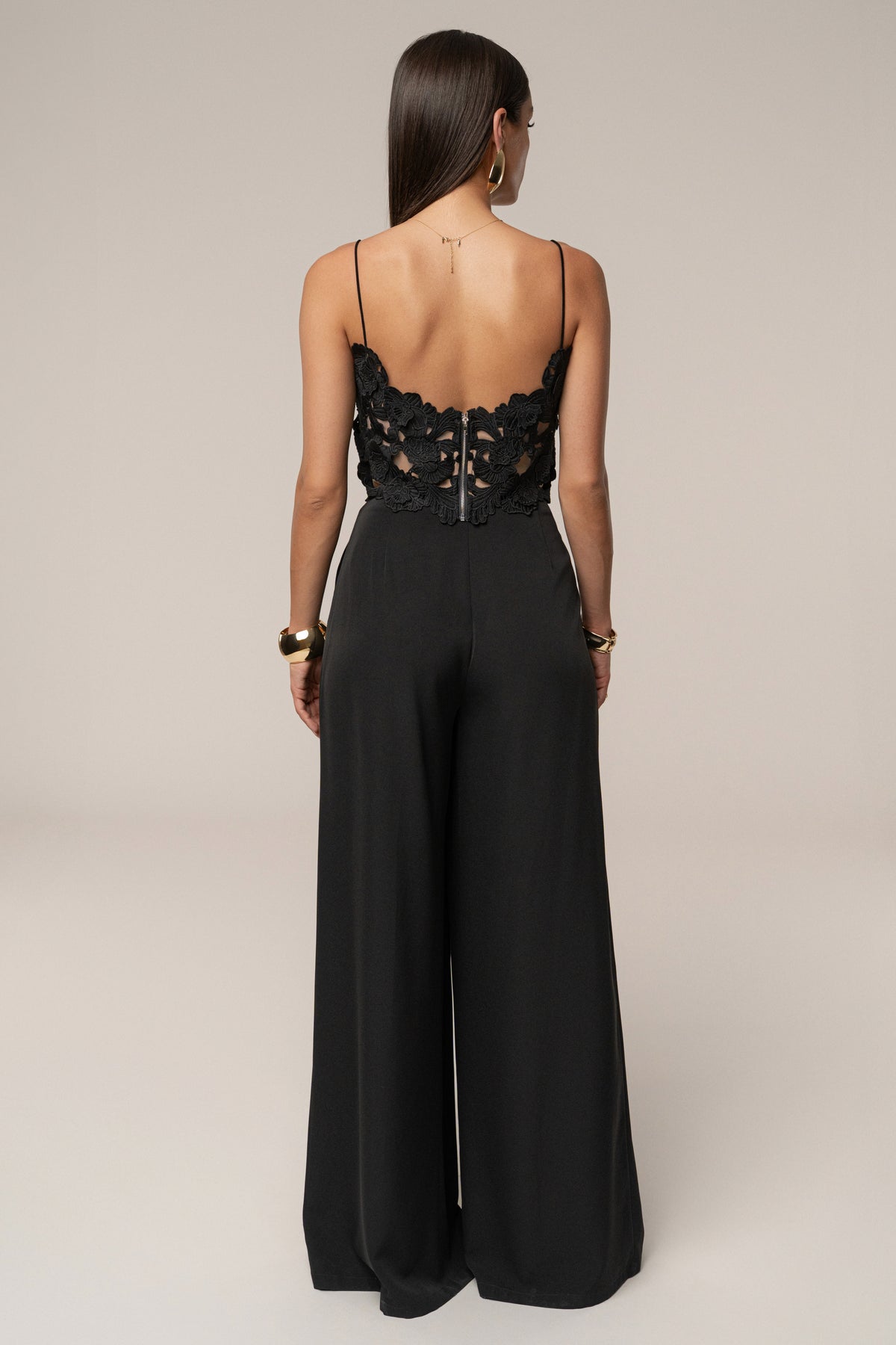 Black Summer Ease Wide Leg Pants - JLUXLABEL