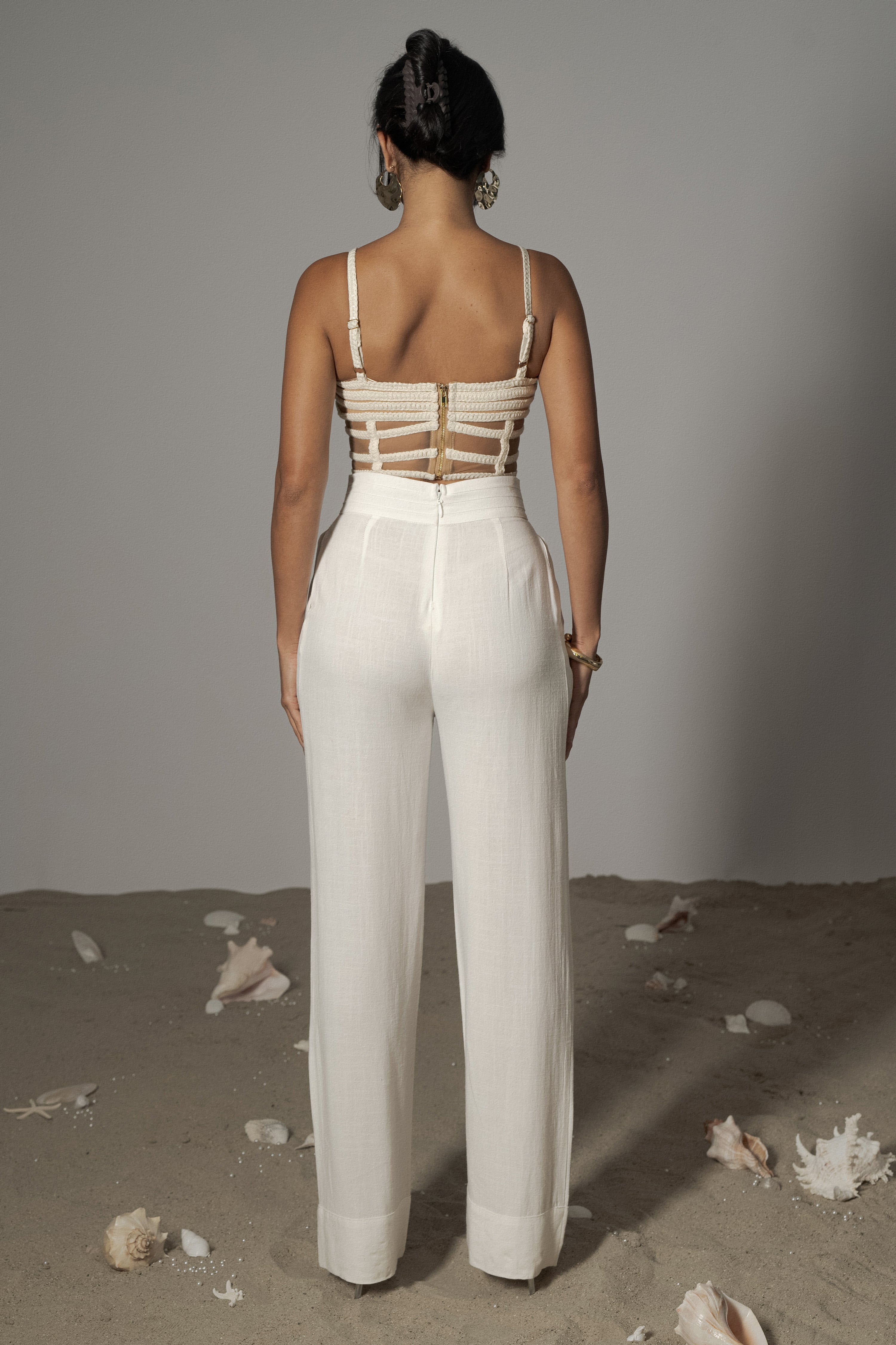 Ivory Serenity Bay Top - JLUXLABEL