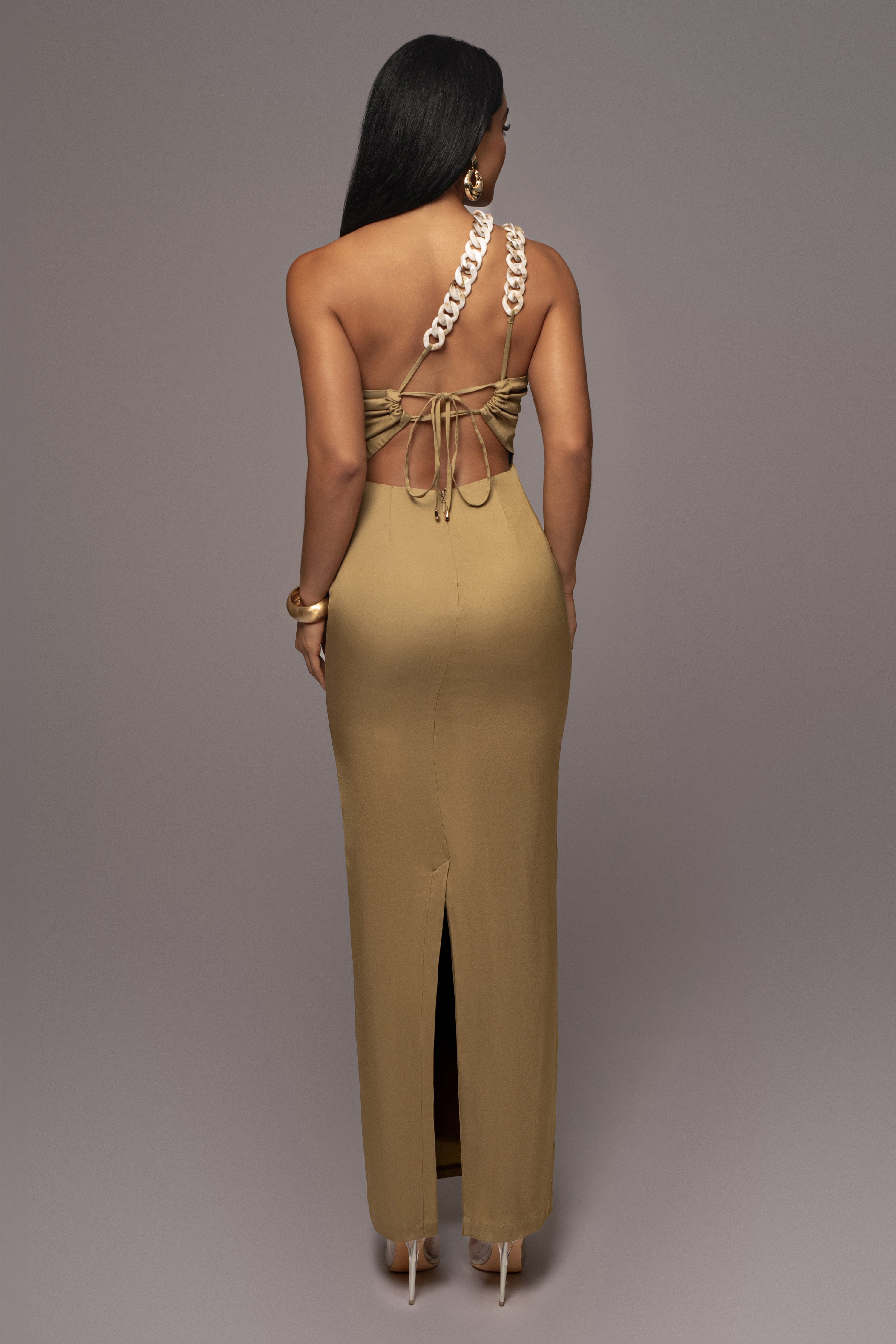 Olive Luxury Living Maxi Dress - JLUXLABEL