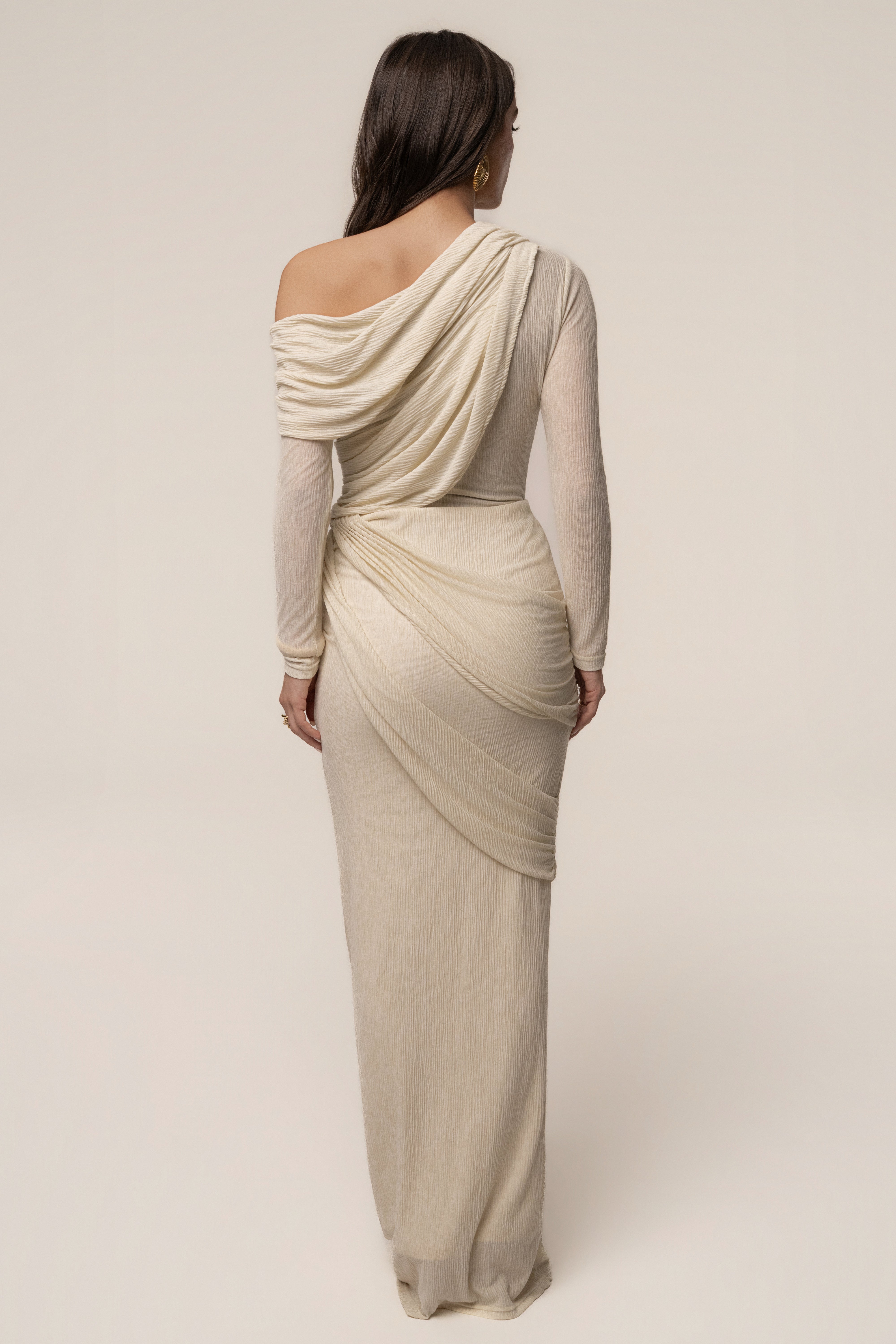 Ivory Paradise Hills Maxi Skirt - JLUXLABEL