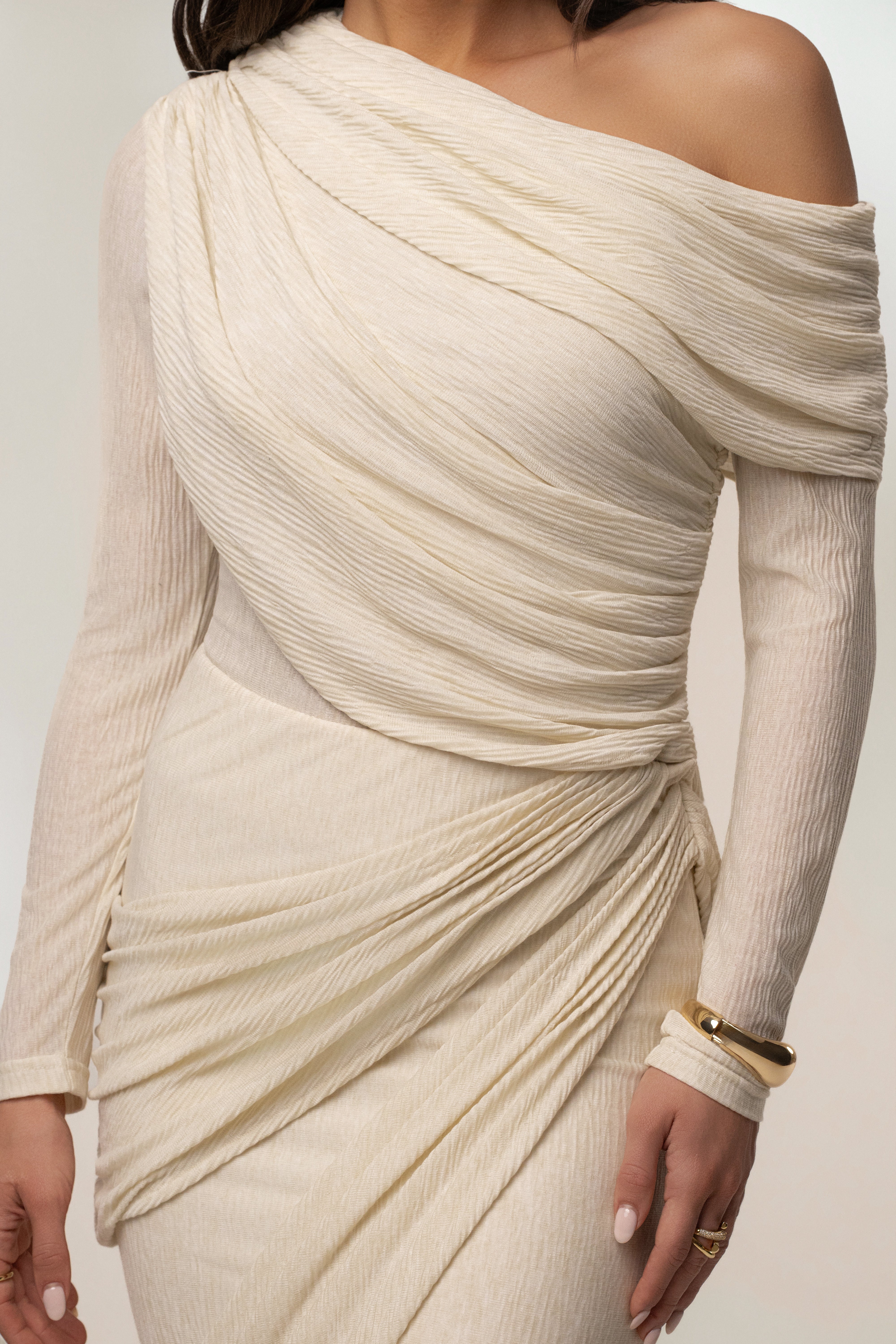 Ivory Paradise Hills Maxi Skirt - JLUXLABEL