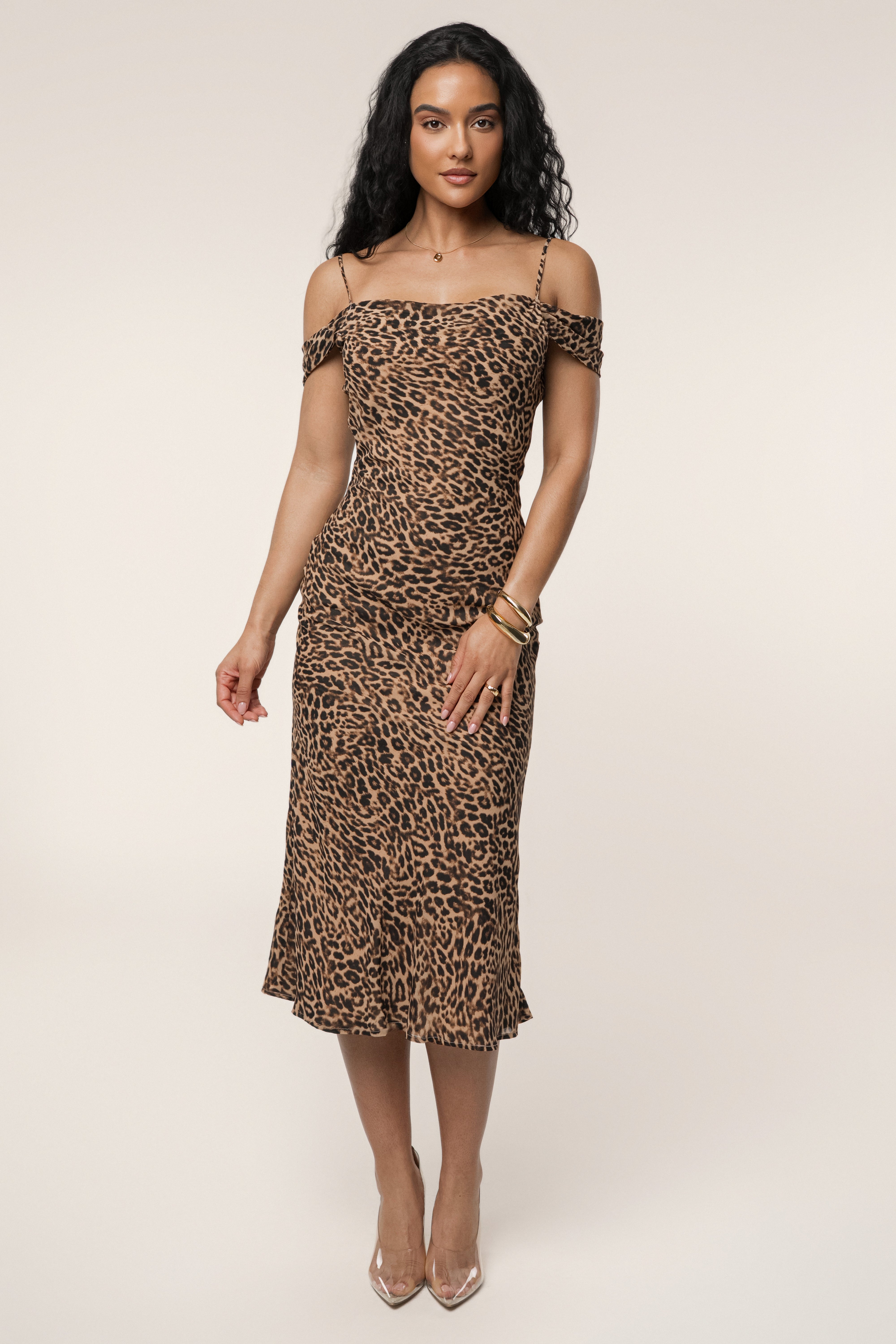 Leopard Print Hera Maxi Dress - JLUXLABEL