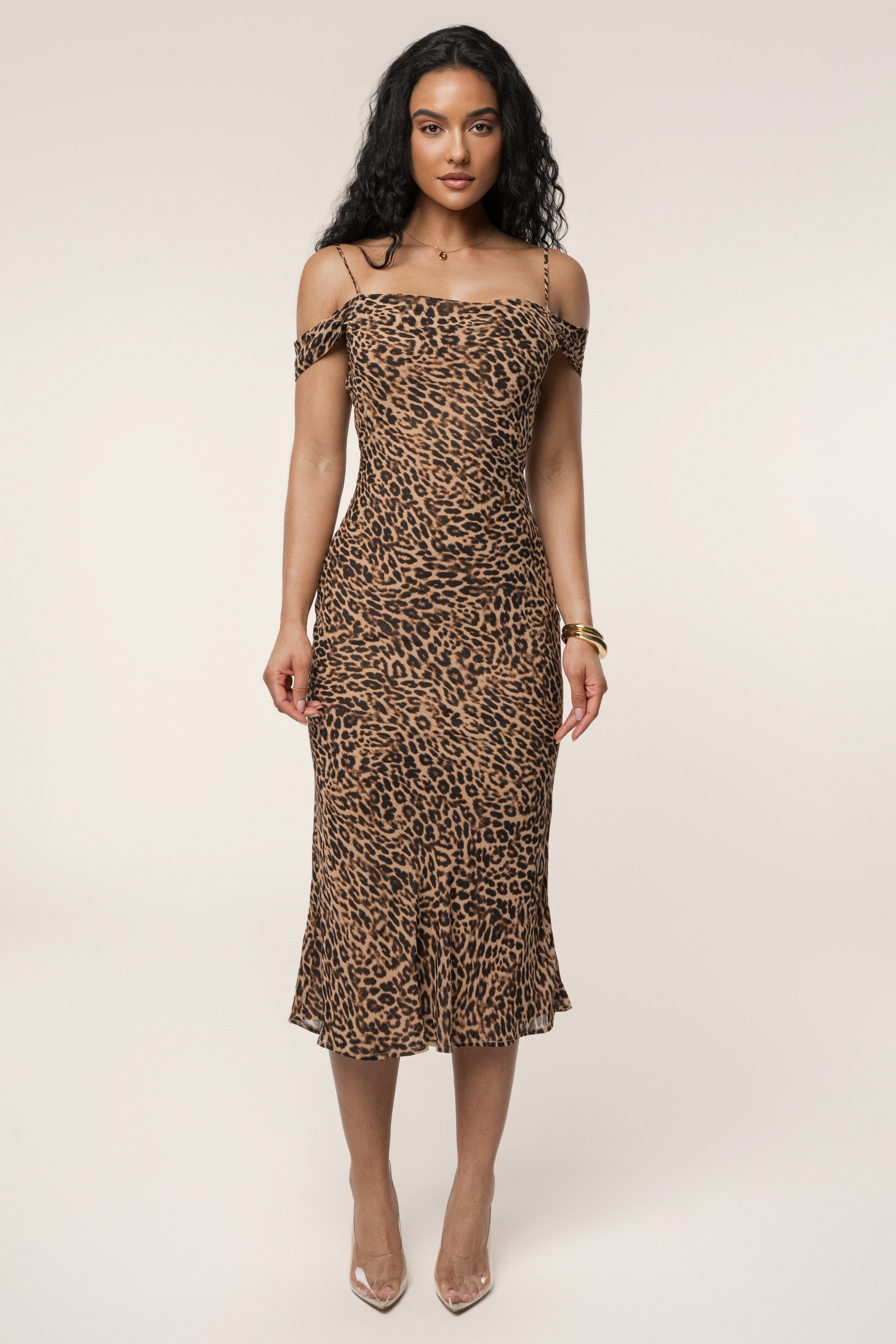 Leopard Print Hera Maxi Dress - JLUXLABEL
