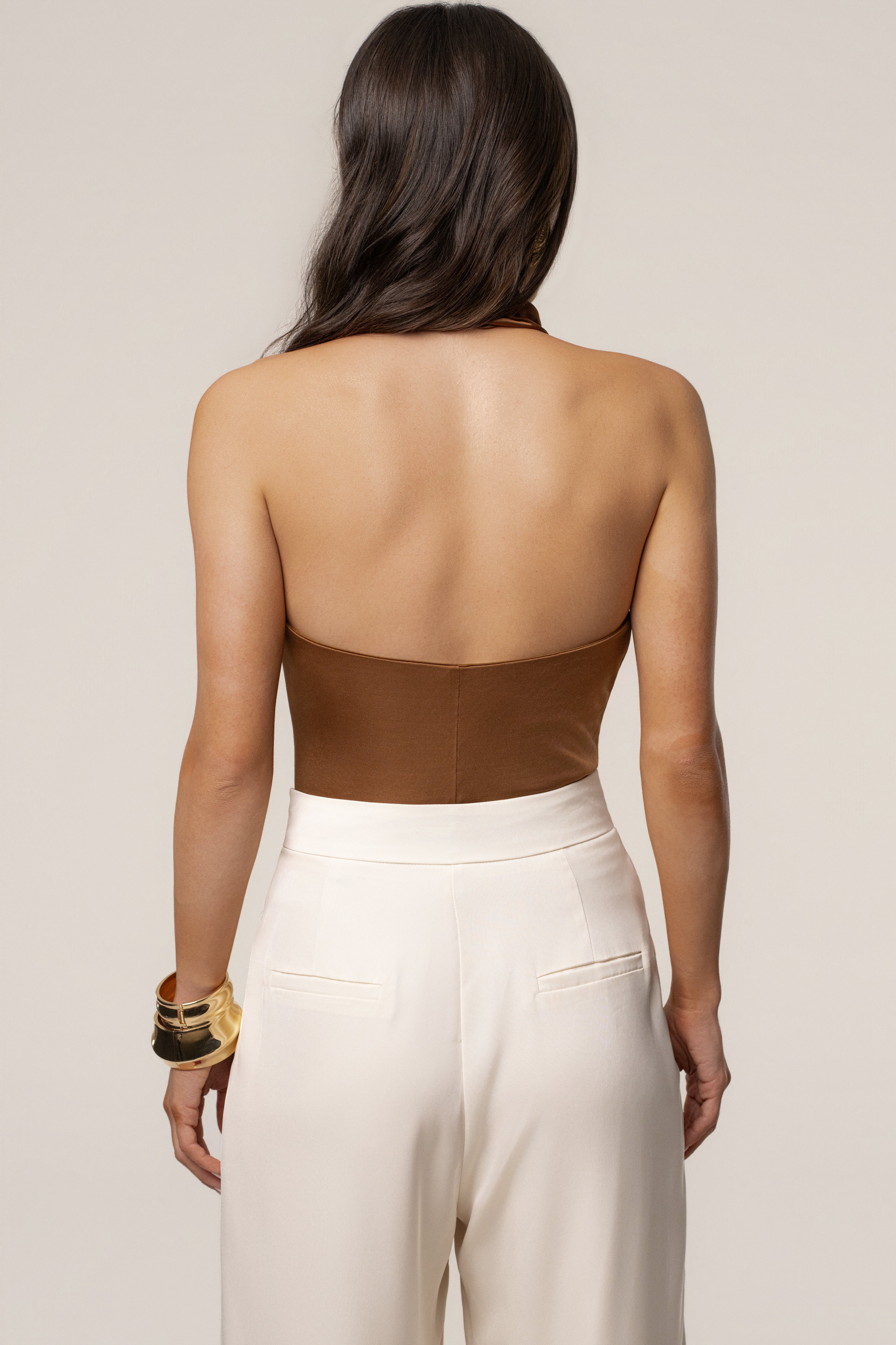 Tan Beloved Bodysuit - JLUXLABEL