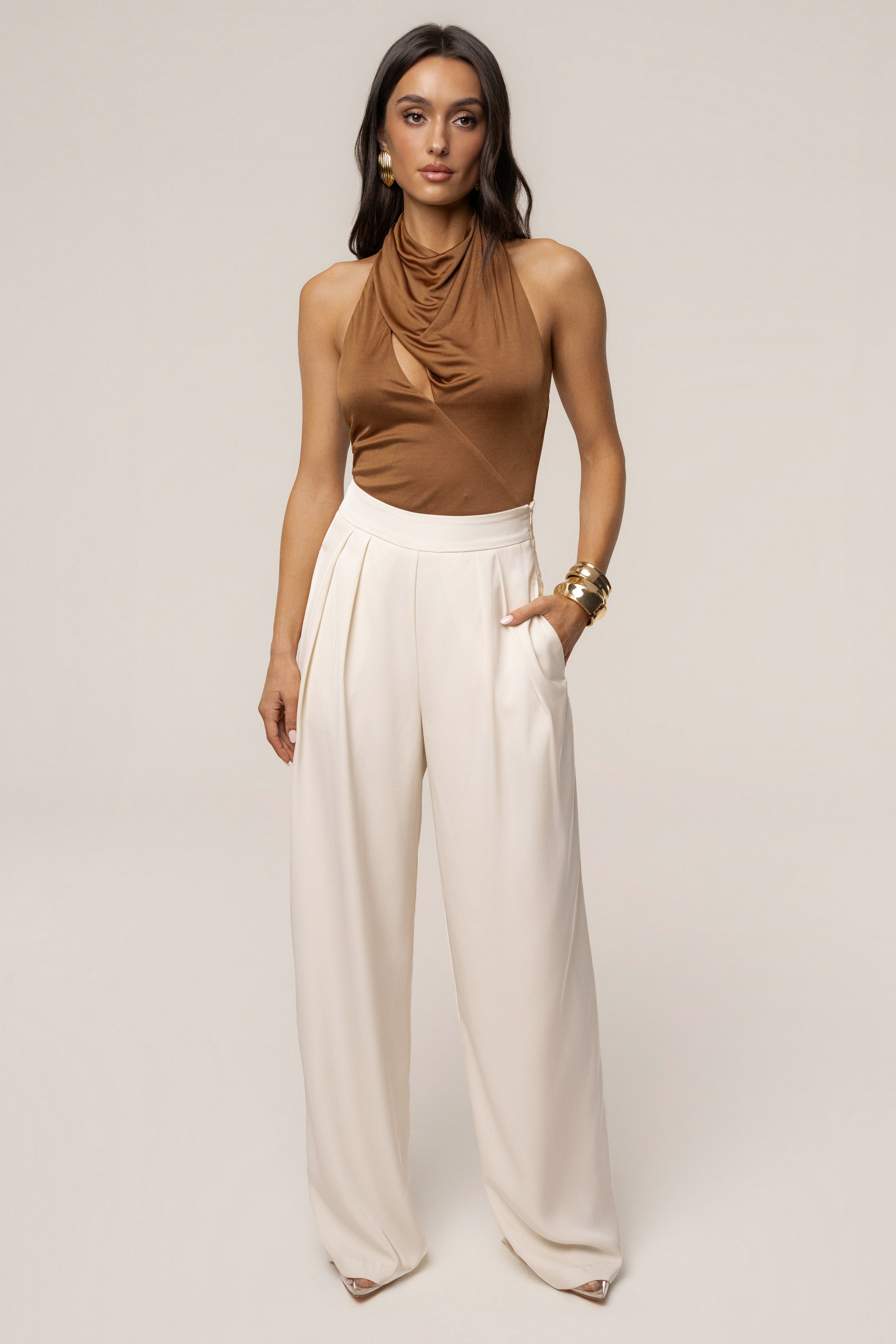 Tan Beloved Bodysuit - JLUXLABEL