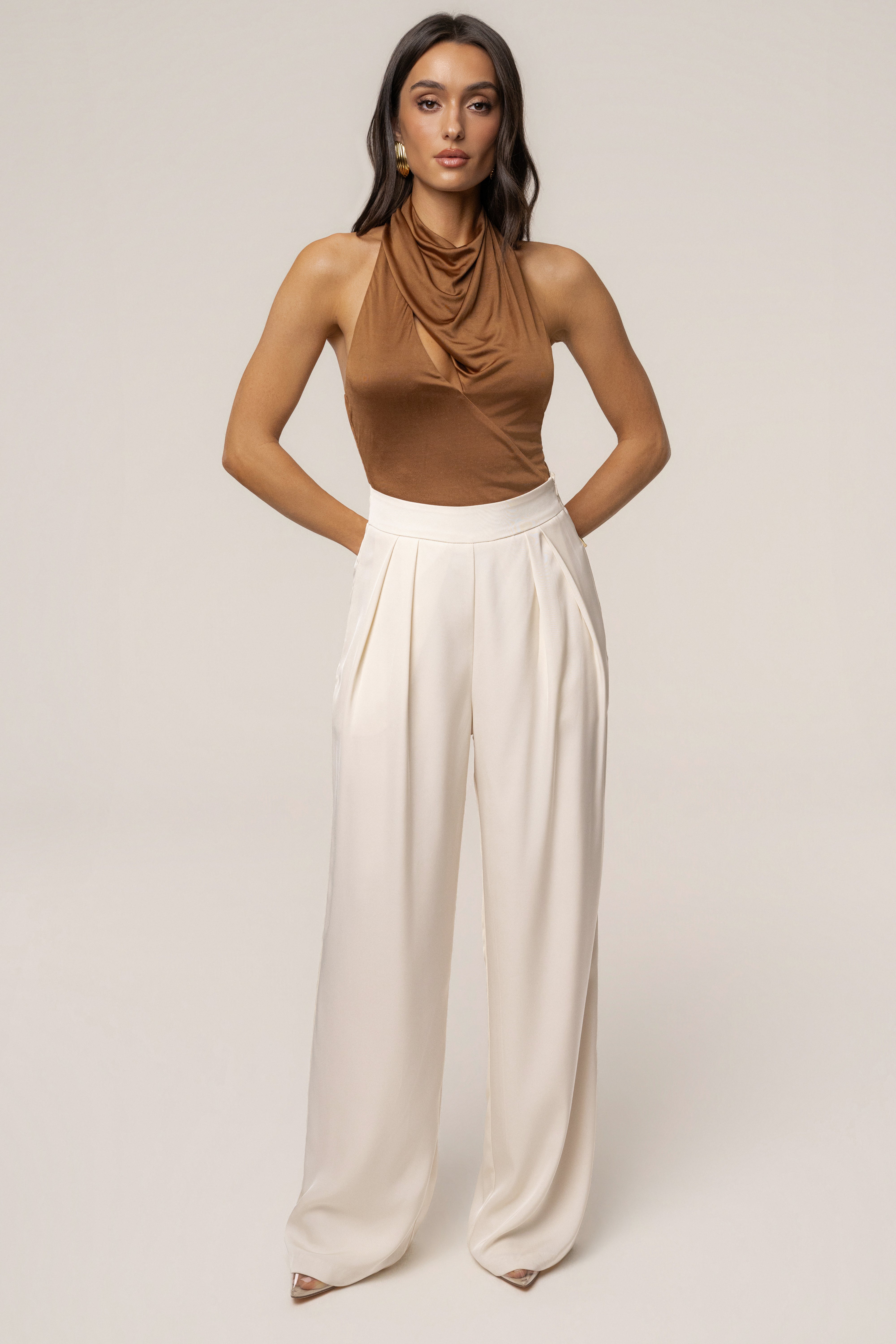 Tan Beloved Bodysuit - JLUXLABEL