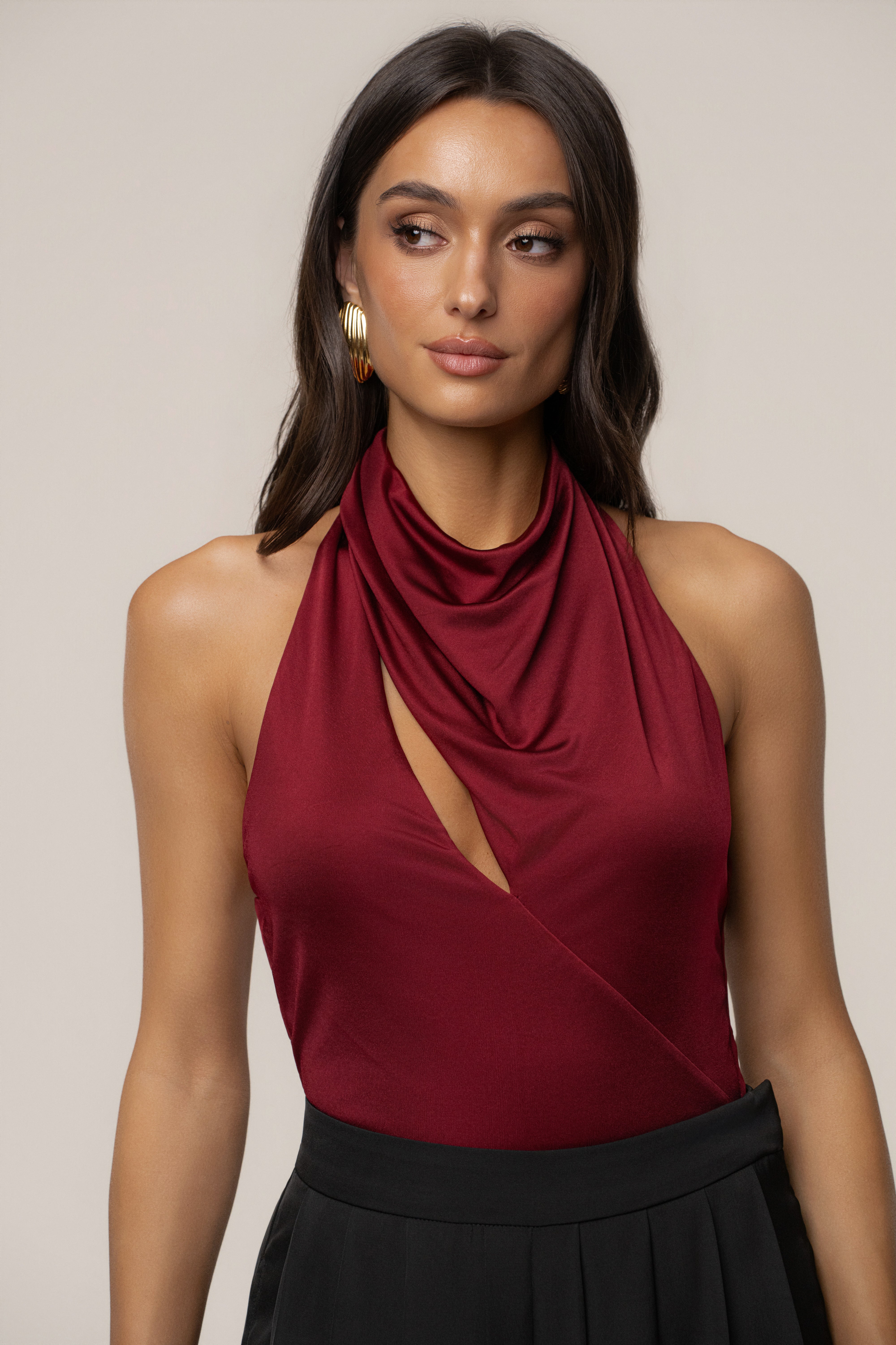 Burgundy Beloved Bodysuit - JLUXLABEL