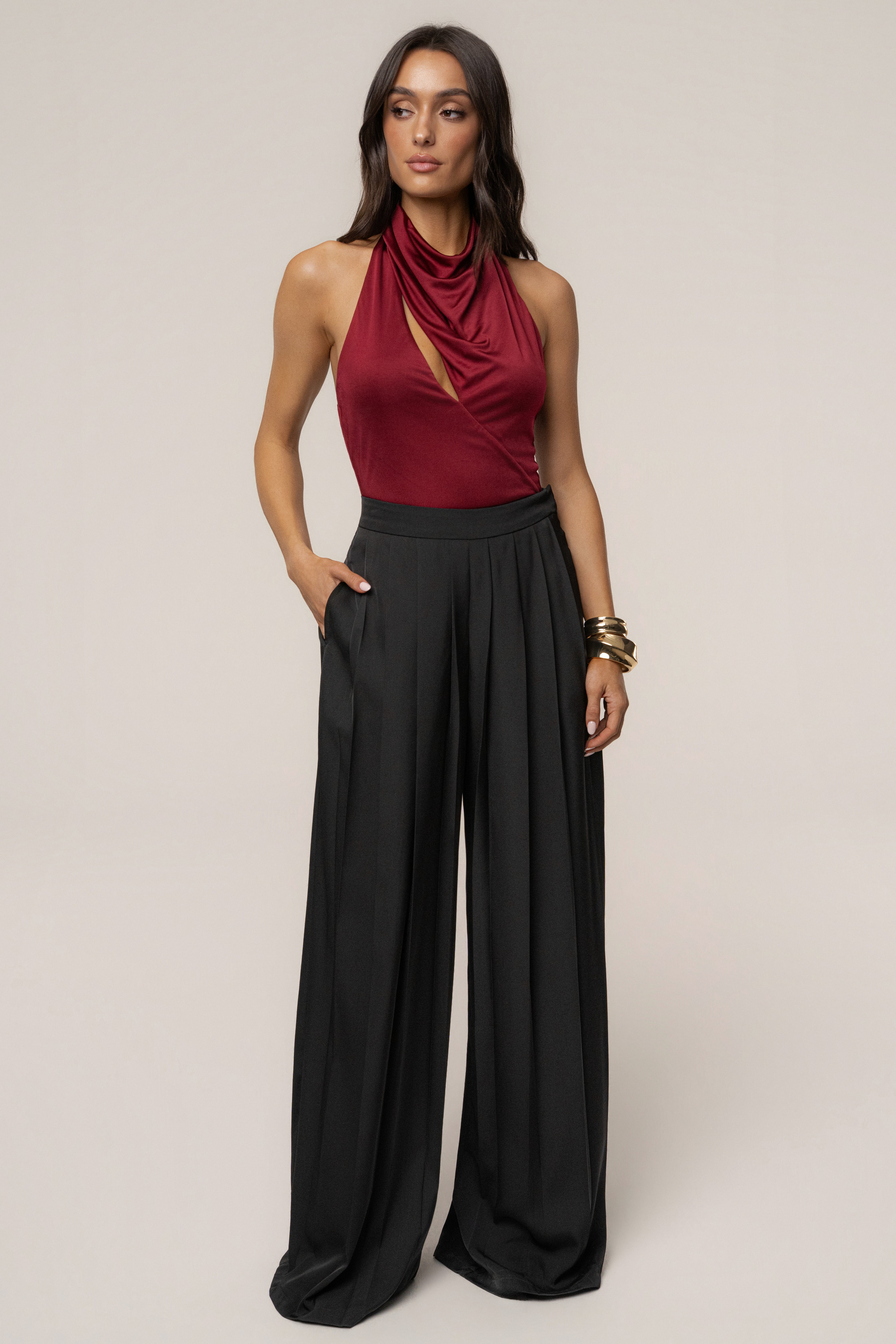 Burgundy Beloved Bodysuit - JLUXLABEL