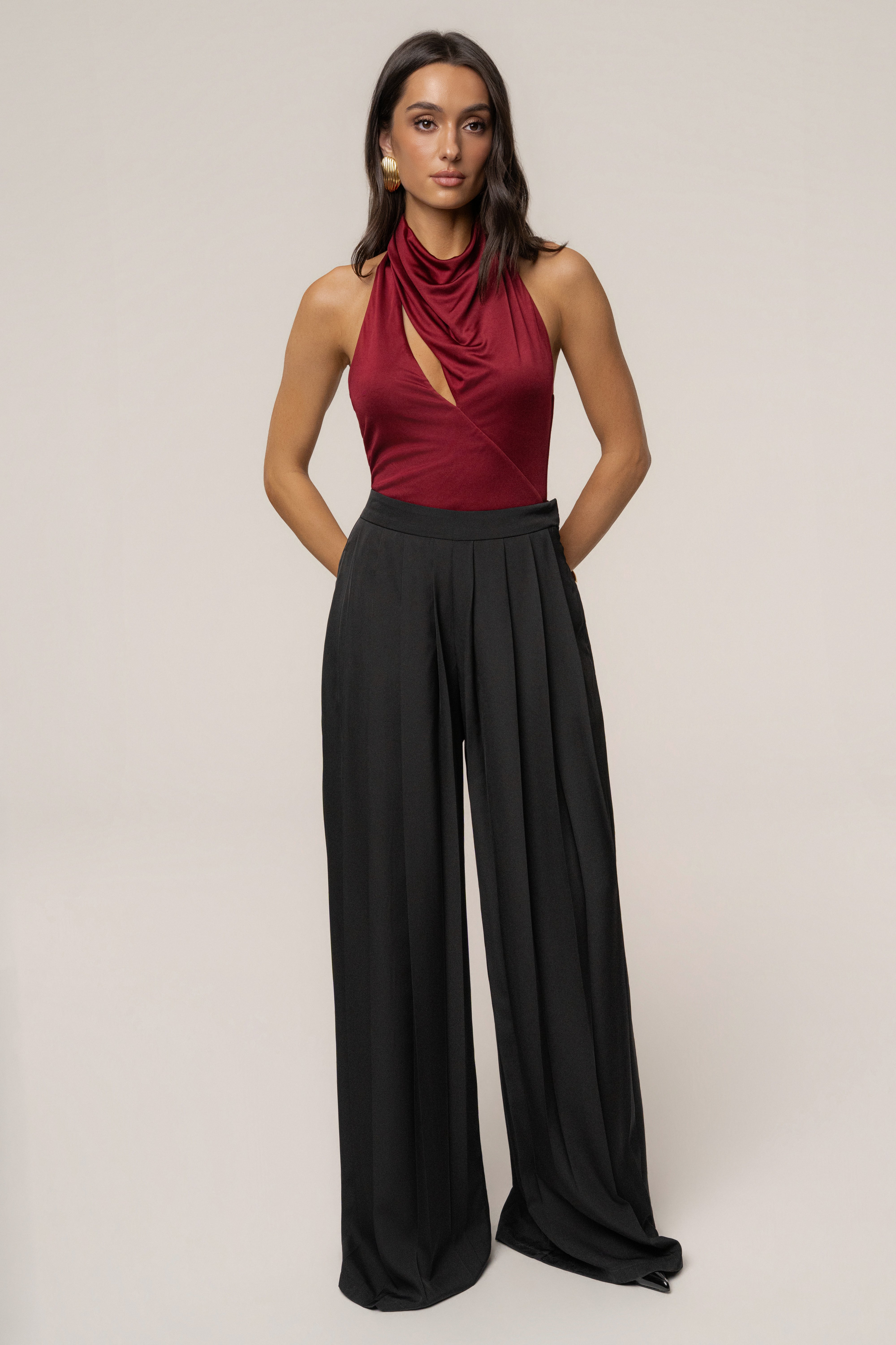 Burgundy Beloved Bodysuit - JLUXLABEL